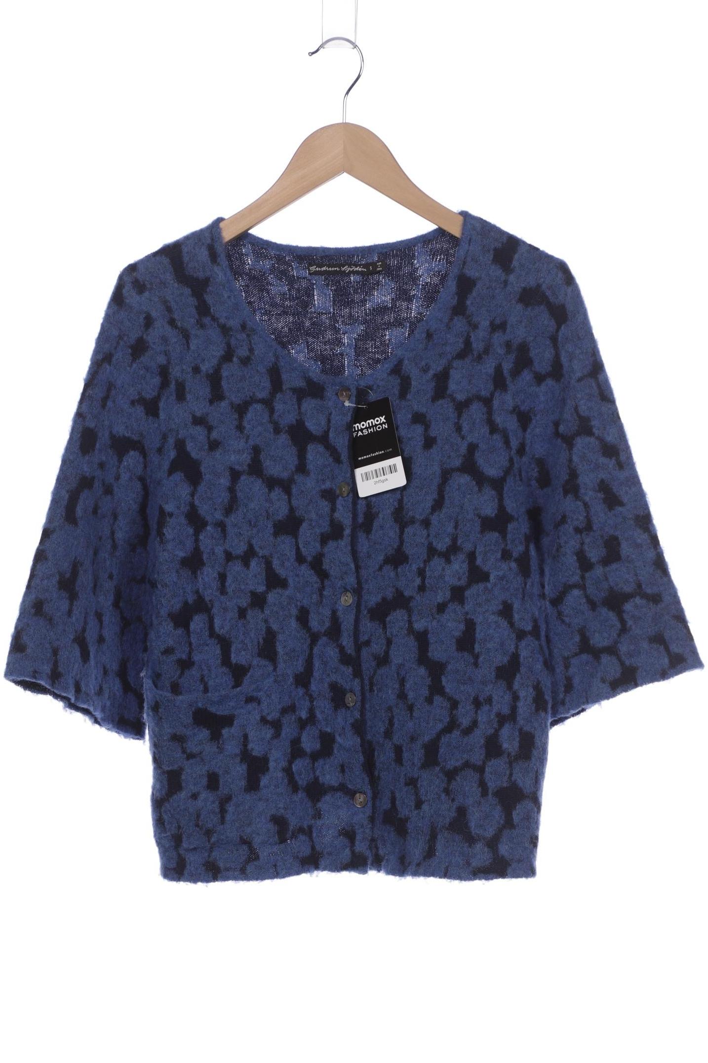 

Gudrun Sjödén Damen Strickjacke, blau, Gr. 36