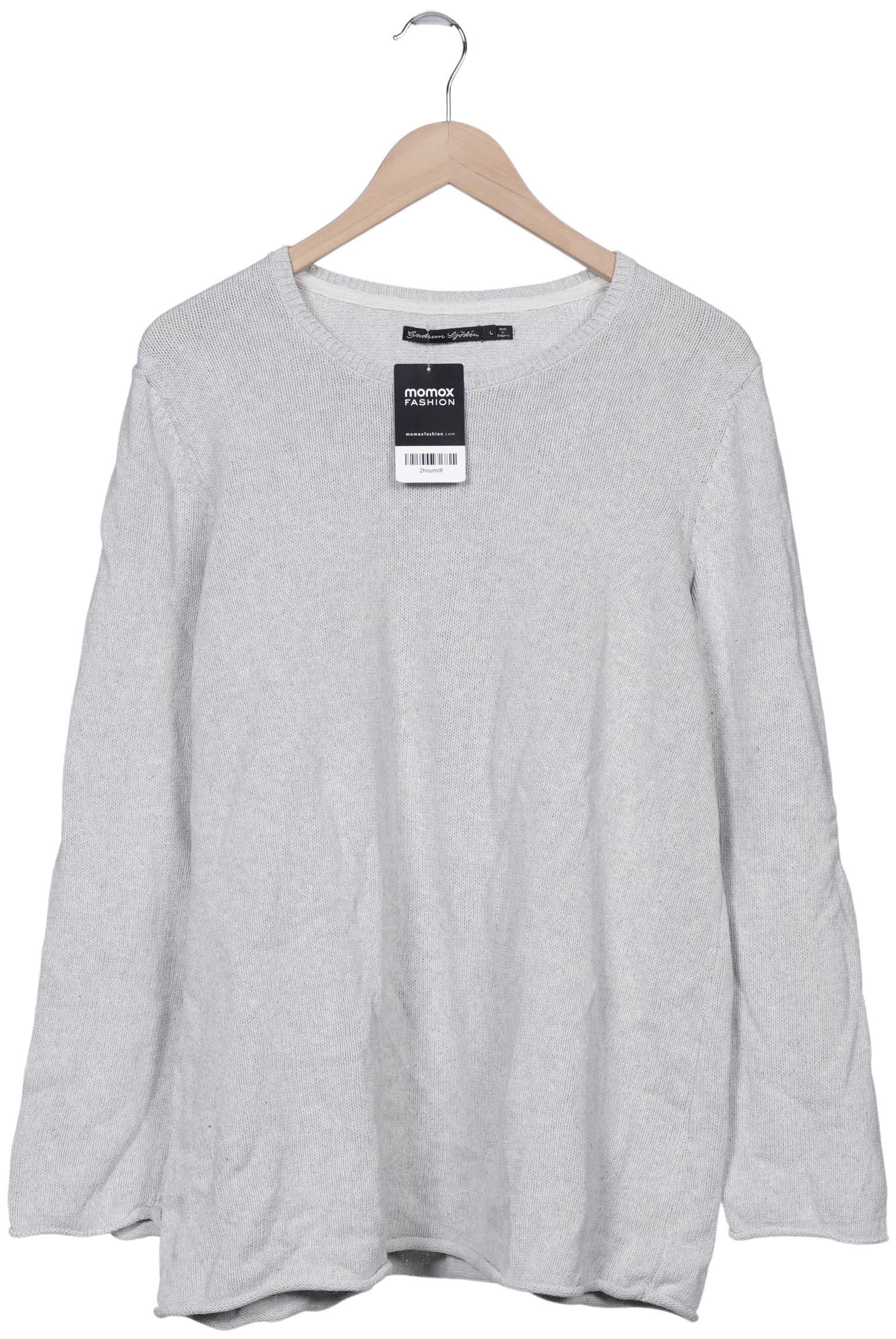 

Gudrun Sjödén Damen Pullover, grau, Gr. 42