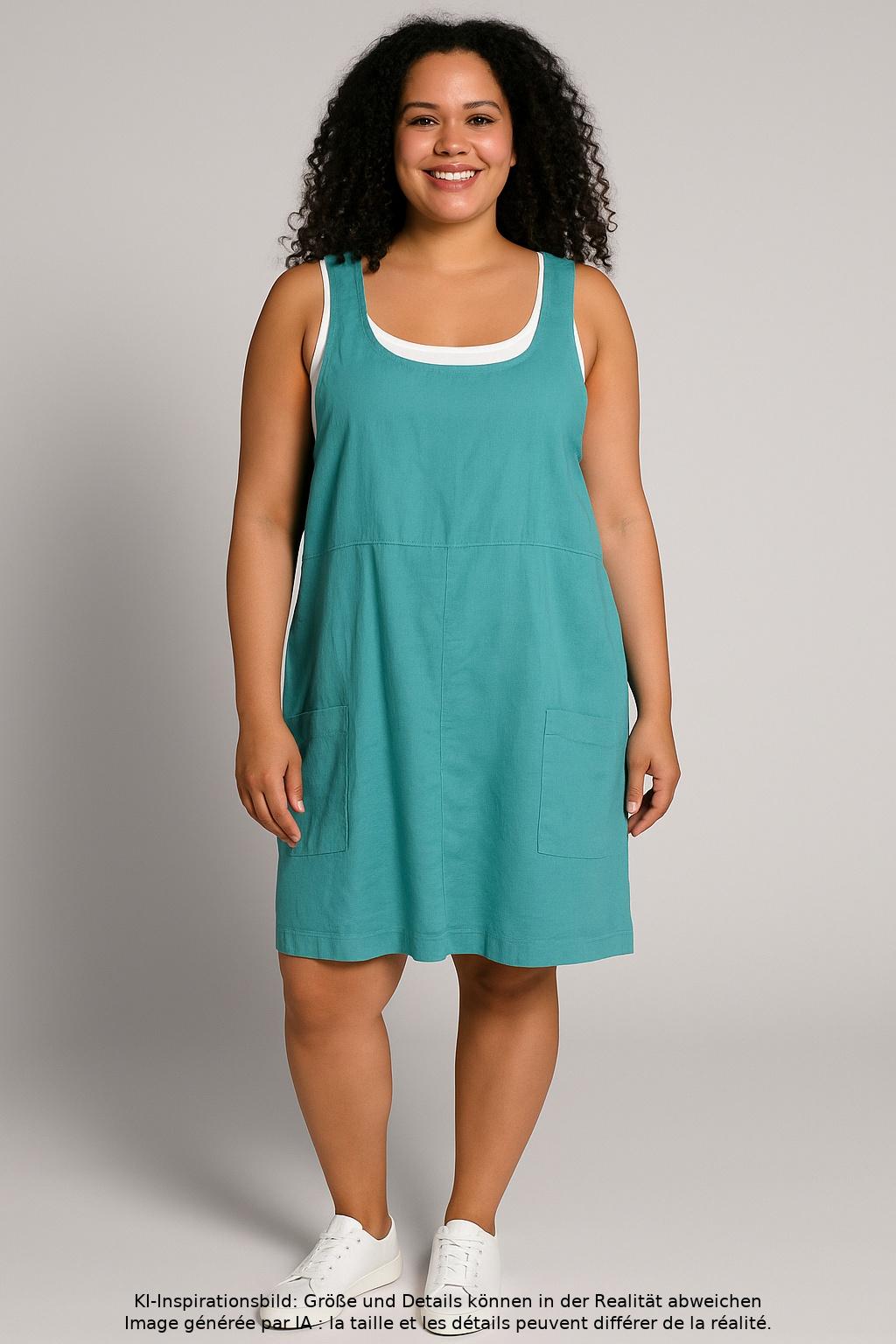 

Gudrun Sjödén Damen Kleid, türkis, Gr. 44