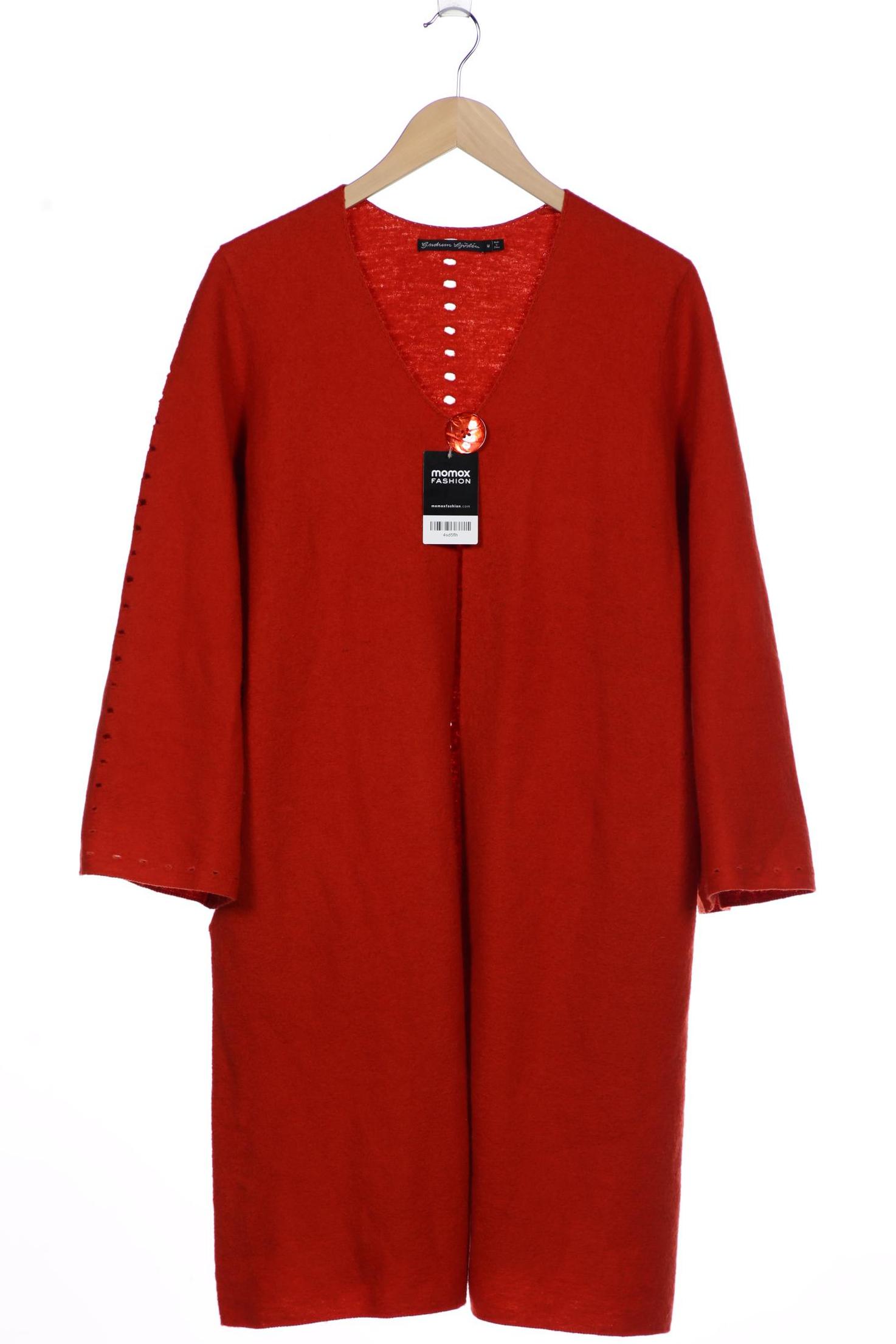 

Gudrun Sjödén Damen Strickjacke, orange, Gr. 38