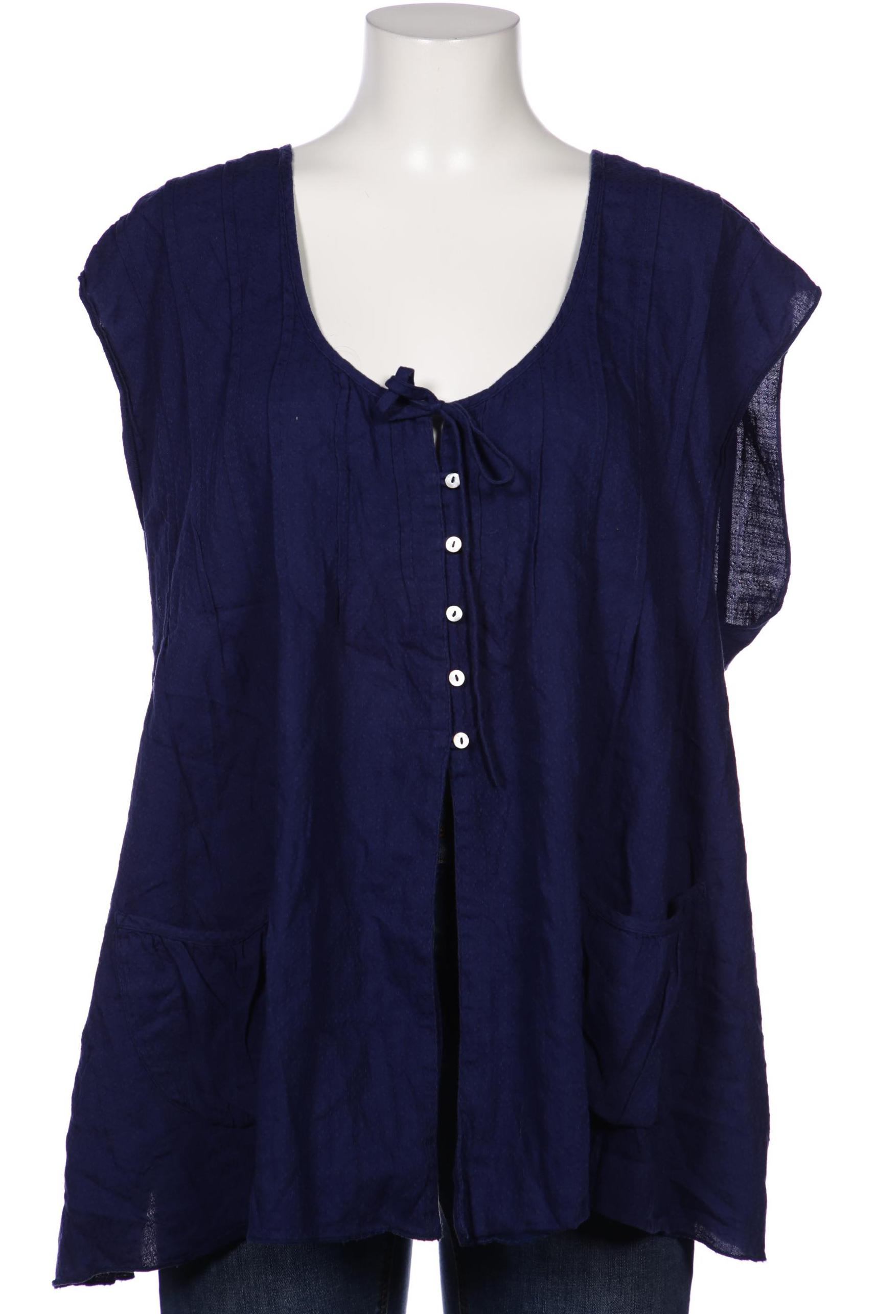 

Gudrun Sjödén Damen Bluse, marineblau, Gr. 38