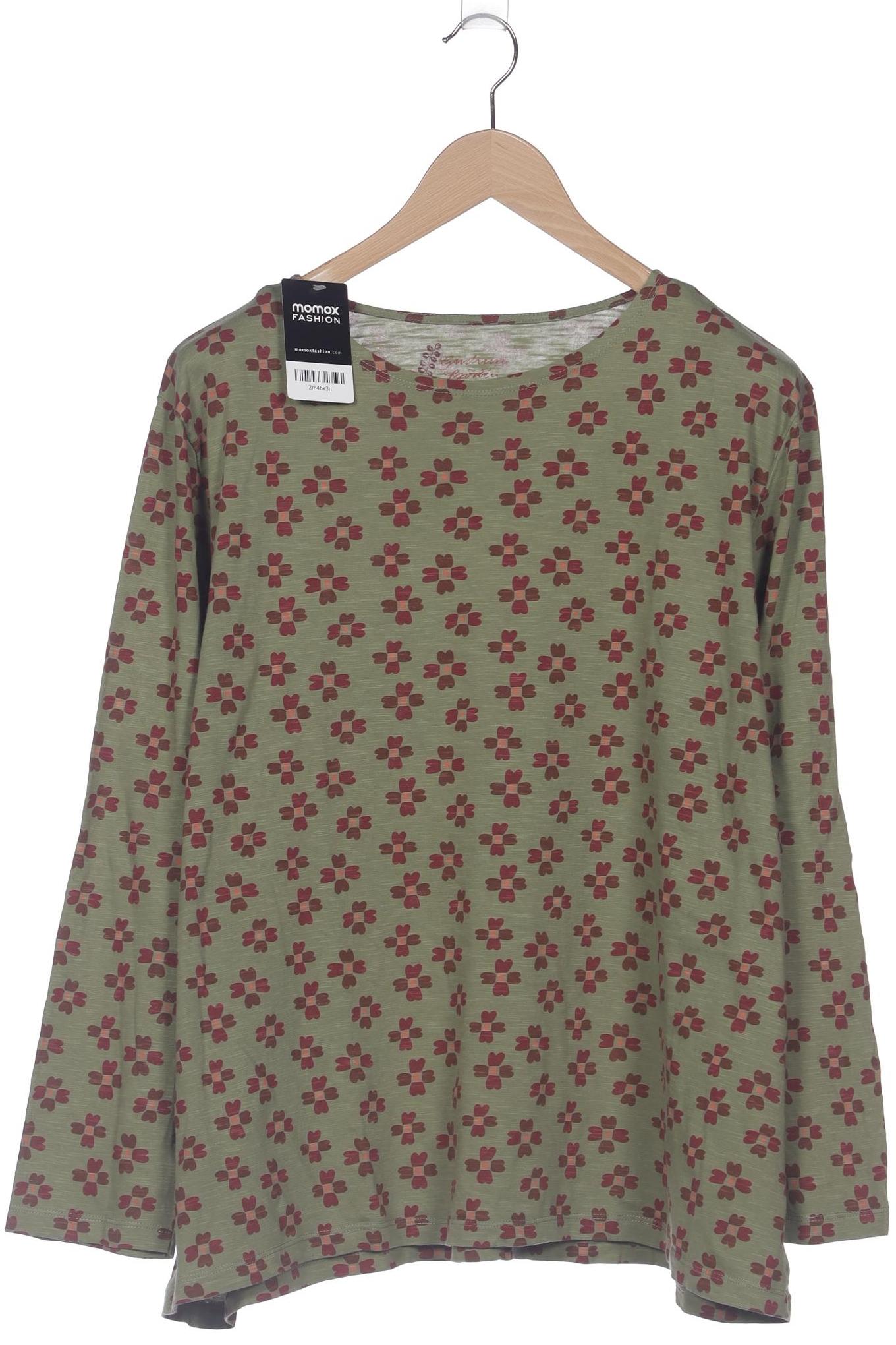 

Gudrun Sjödén Damen Langarmshirt, grün, Gr. 46