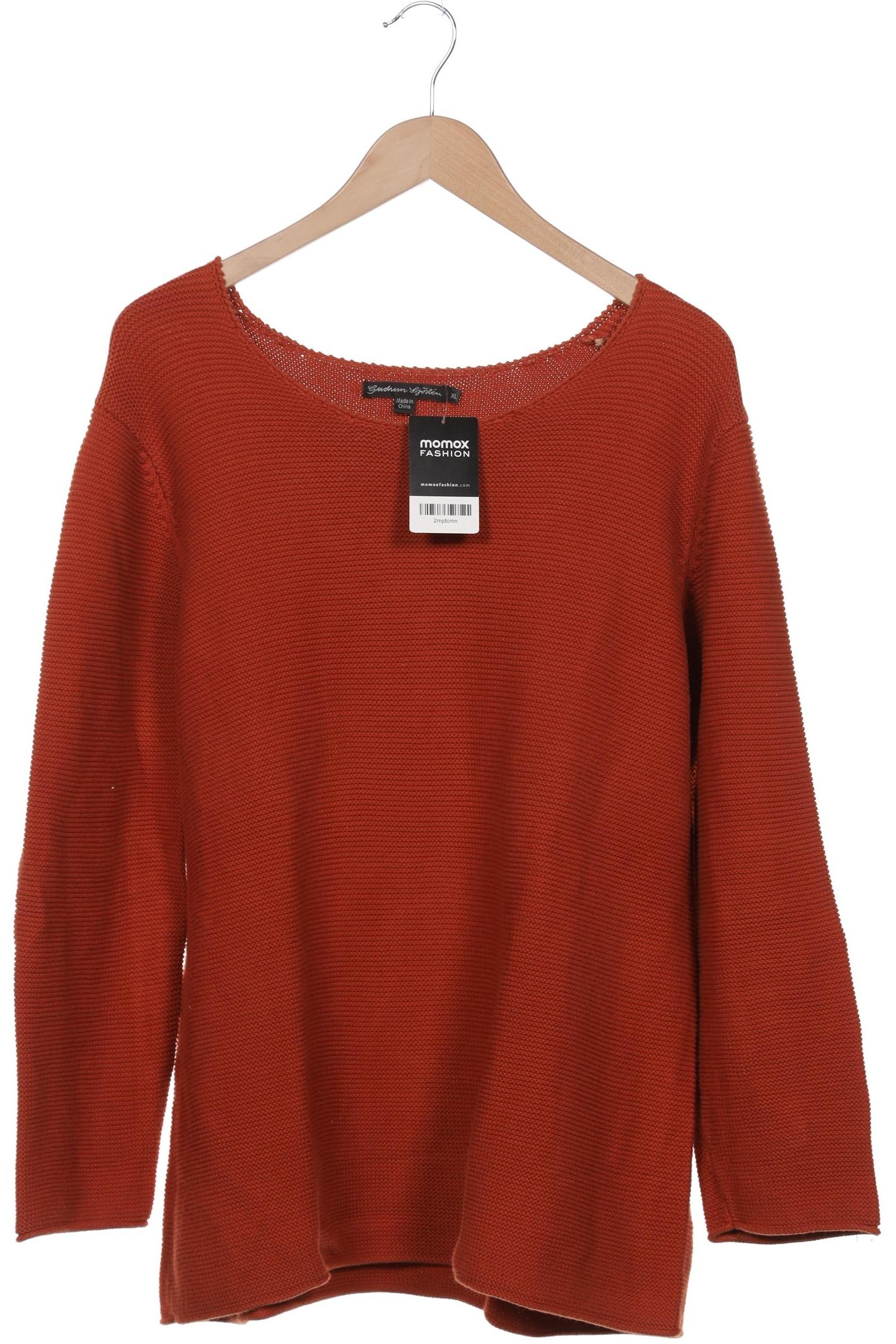 

Gudrun Sjödén Damen Pullover, orange, Gr. 44