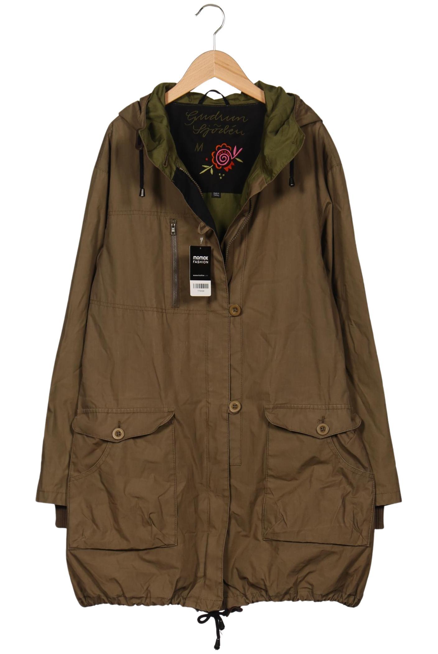 

Gudrun Sjödén Damen Mantel, grün, Gr. 38