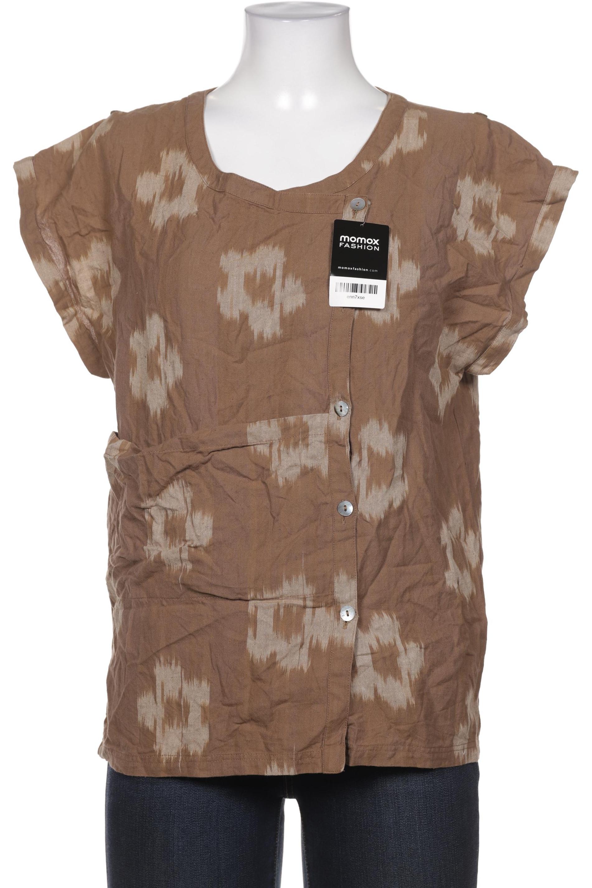 

Gudrun Sjödén Damen Bluse, braun, Gr. 36