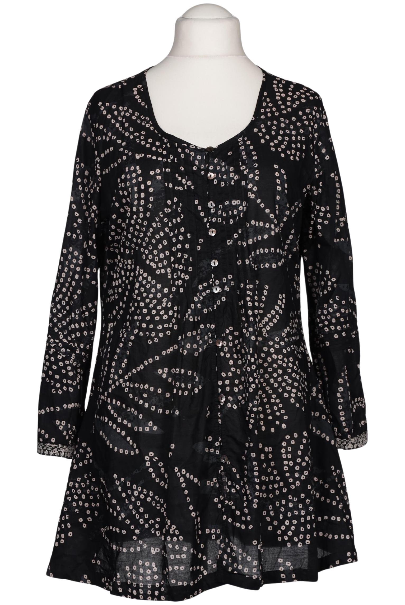 

Gudrun Sjödén Damen Bluse, schwarz, Gr. 38