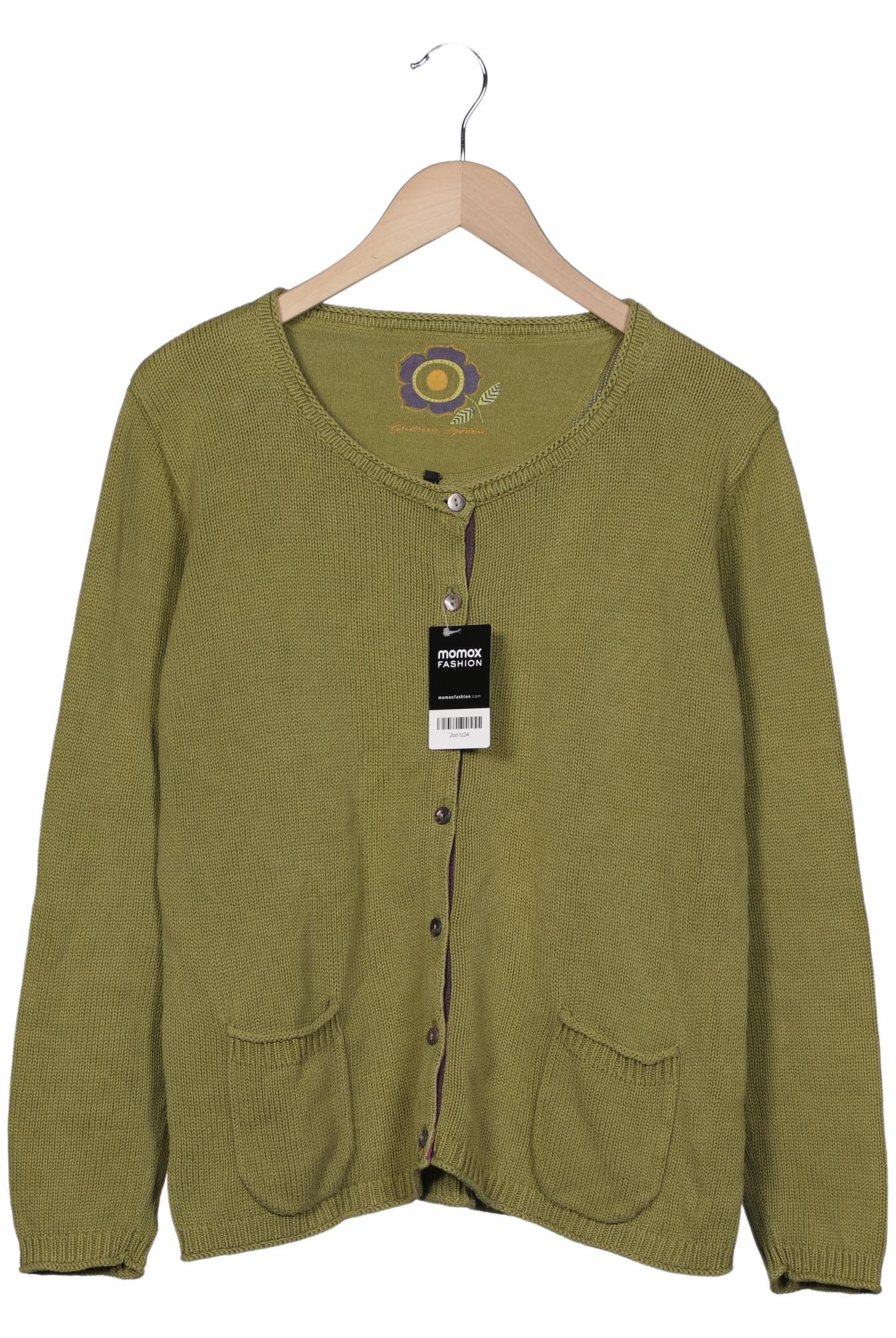 

Gudrun Sjödén Damen Strickjacke, grün, Gr. 42