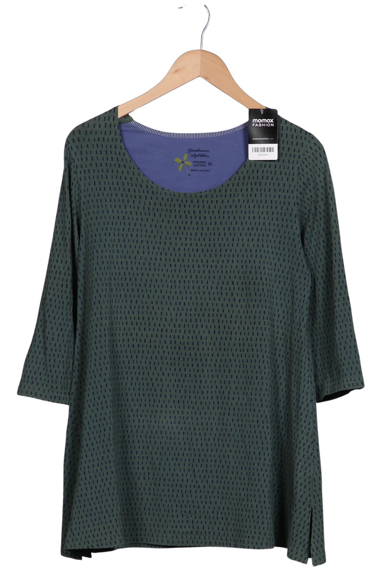

Gudrun Sjödén Damen Langarmshirt, grün, Gr. 38