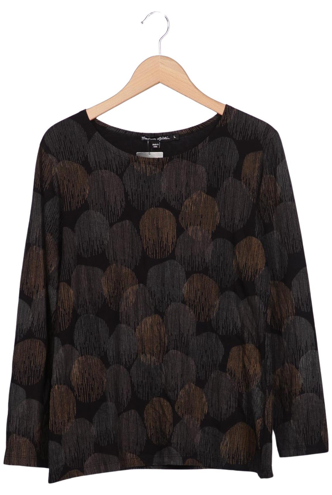 

Gudrun Sjödén Damen Langarmshirt, mehrfarbig, Gr. 42