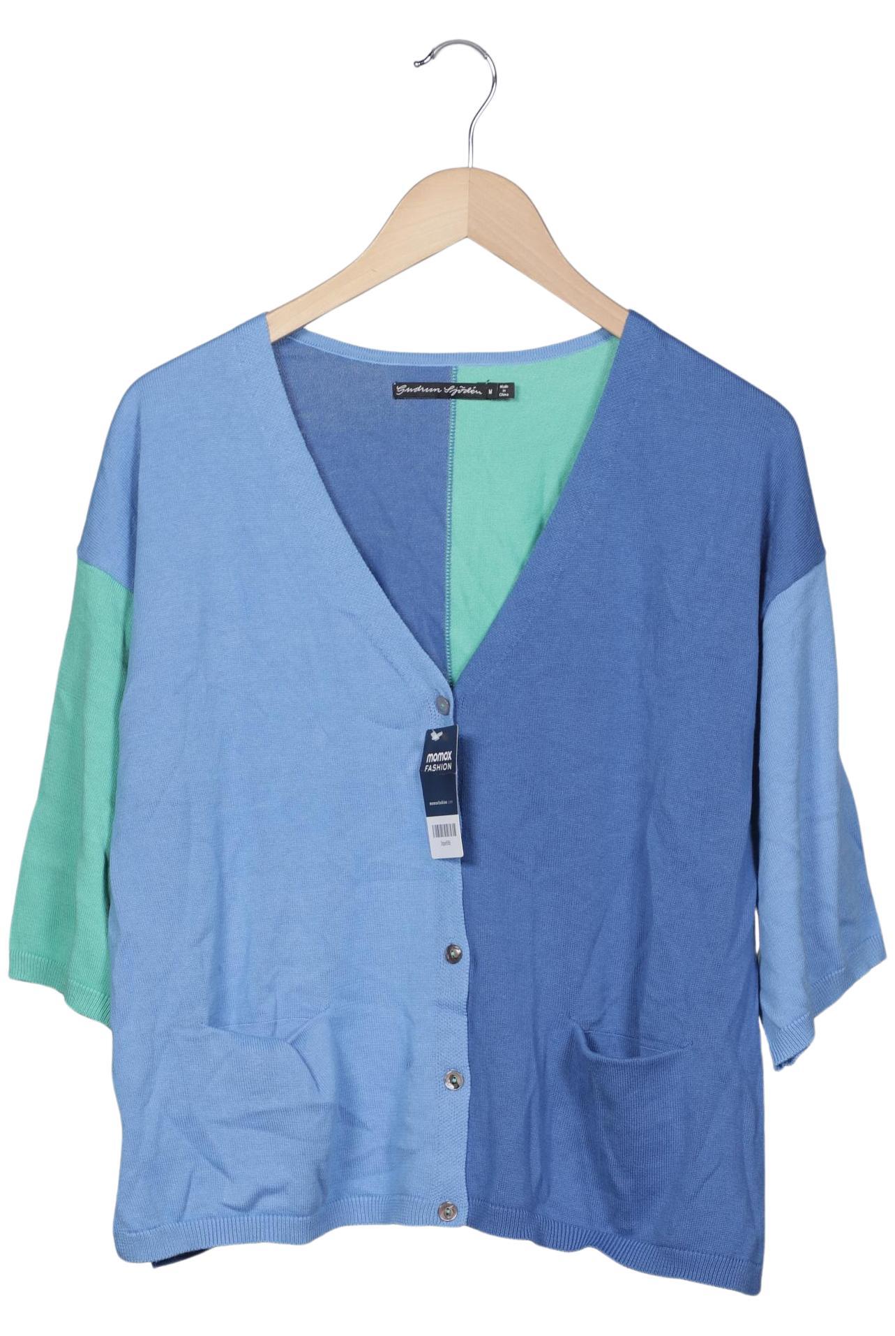 

Gudrun Sjödén Damen Strickjacke, blau, Gr. 38