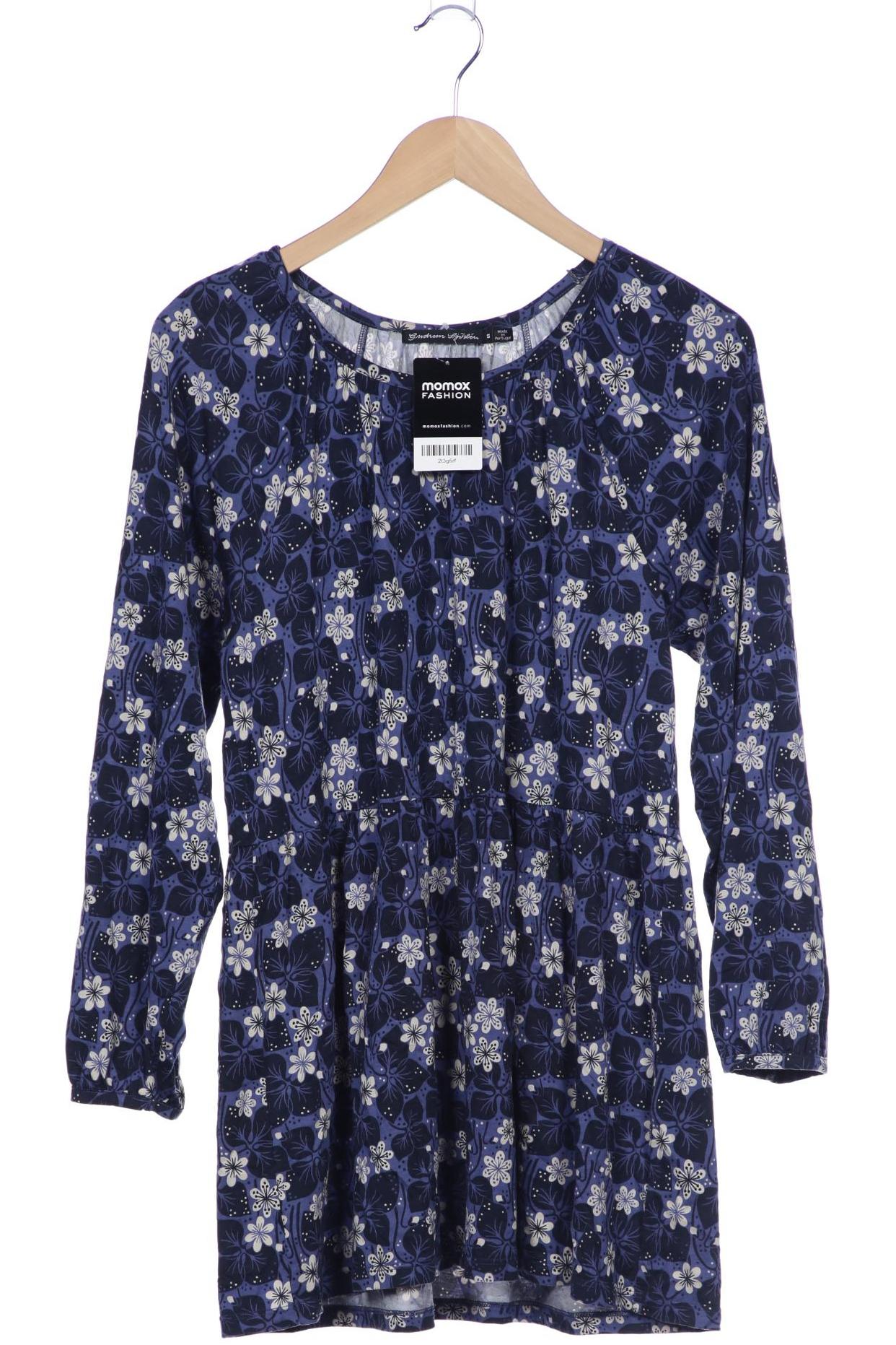 

Gudrun Sjödén Damen Langarmshirt, blau, Gr. 36