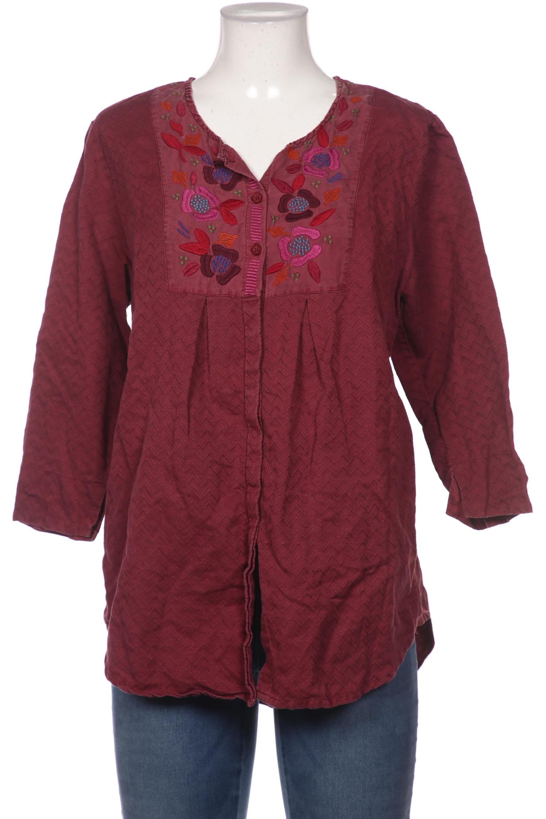 

Gudrun Sjödén Damen Bluse, bordeaux, Gr. 38