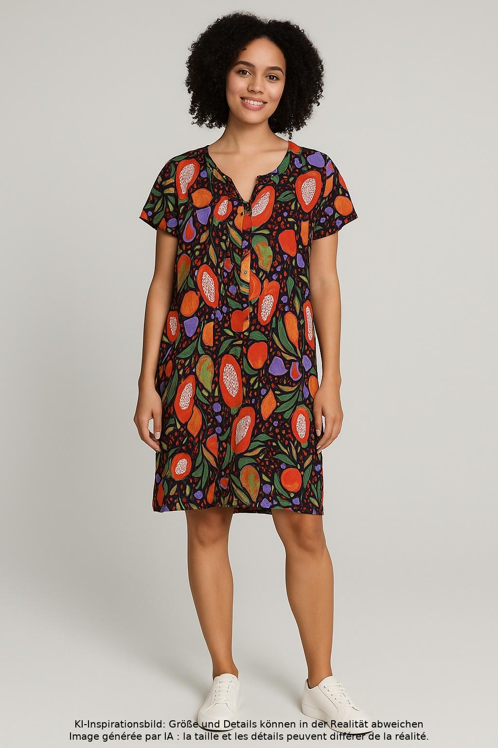 

Gudrun Sjödén Damen Kleid, mehrfarbig, Gr. 38