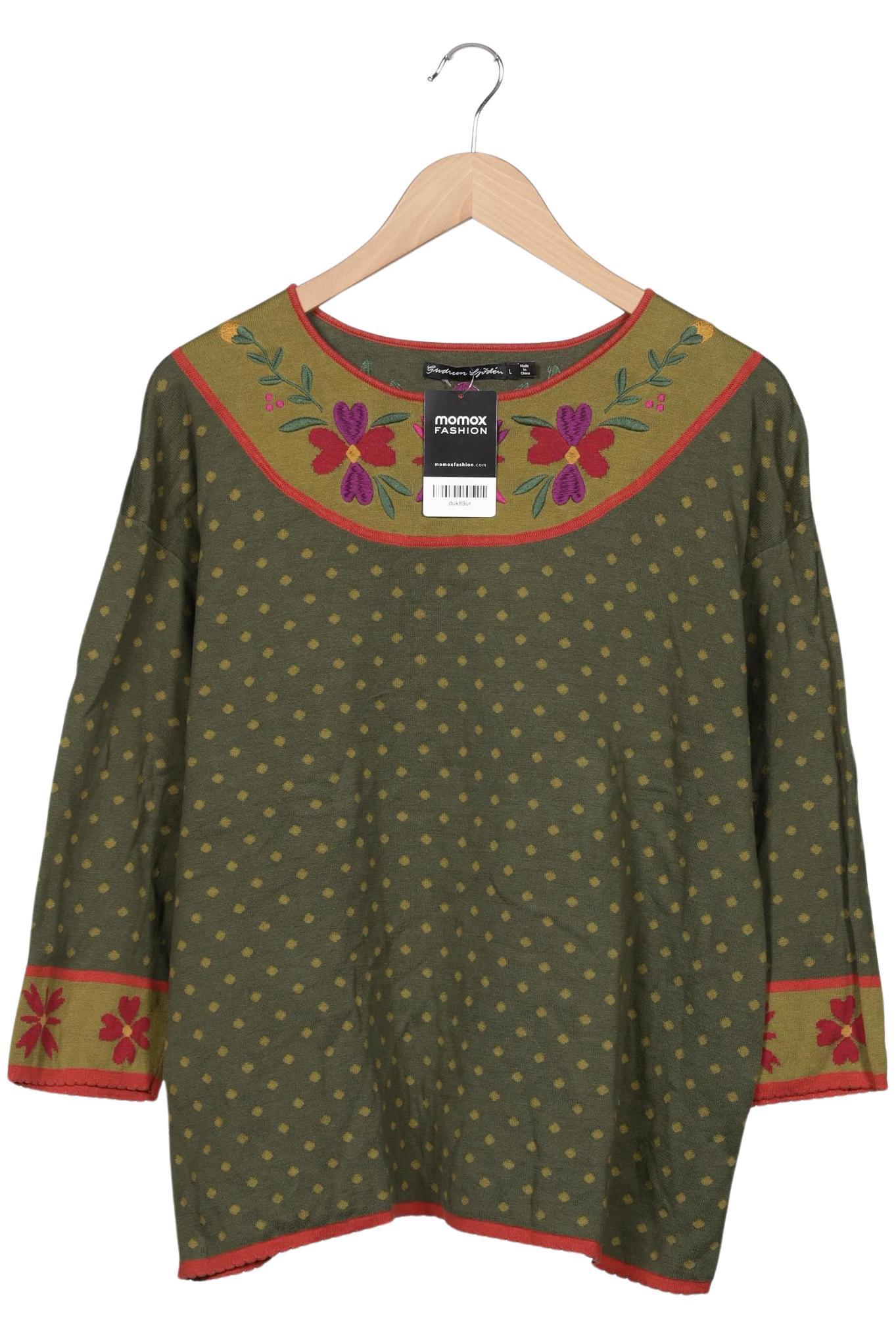 

Gudrun Sjödén Damen Pullover, grün, Gr. 42