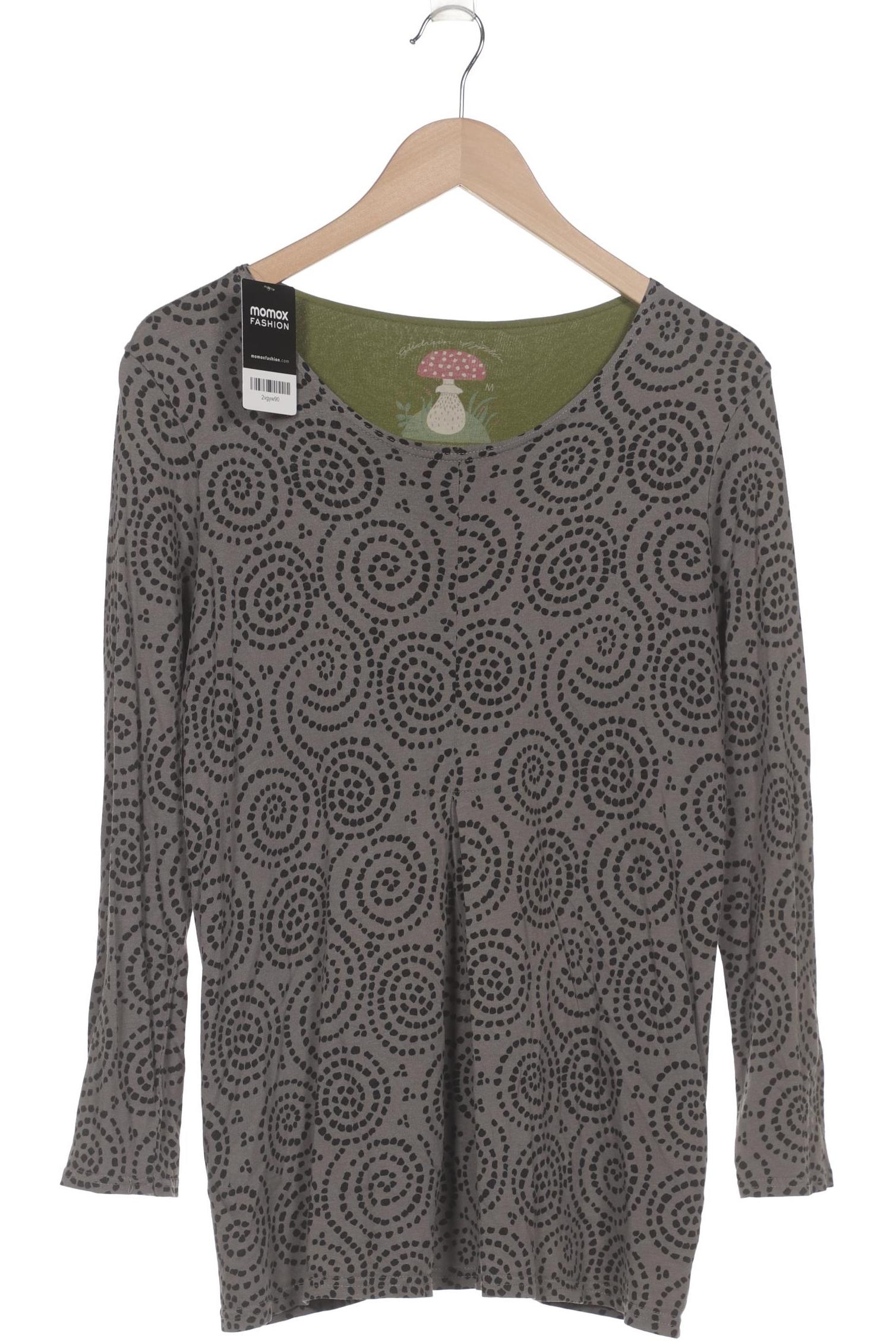 

Gudrun Sjödén Damen Langarmshirt, grau, Gr. 38