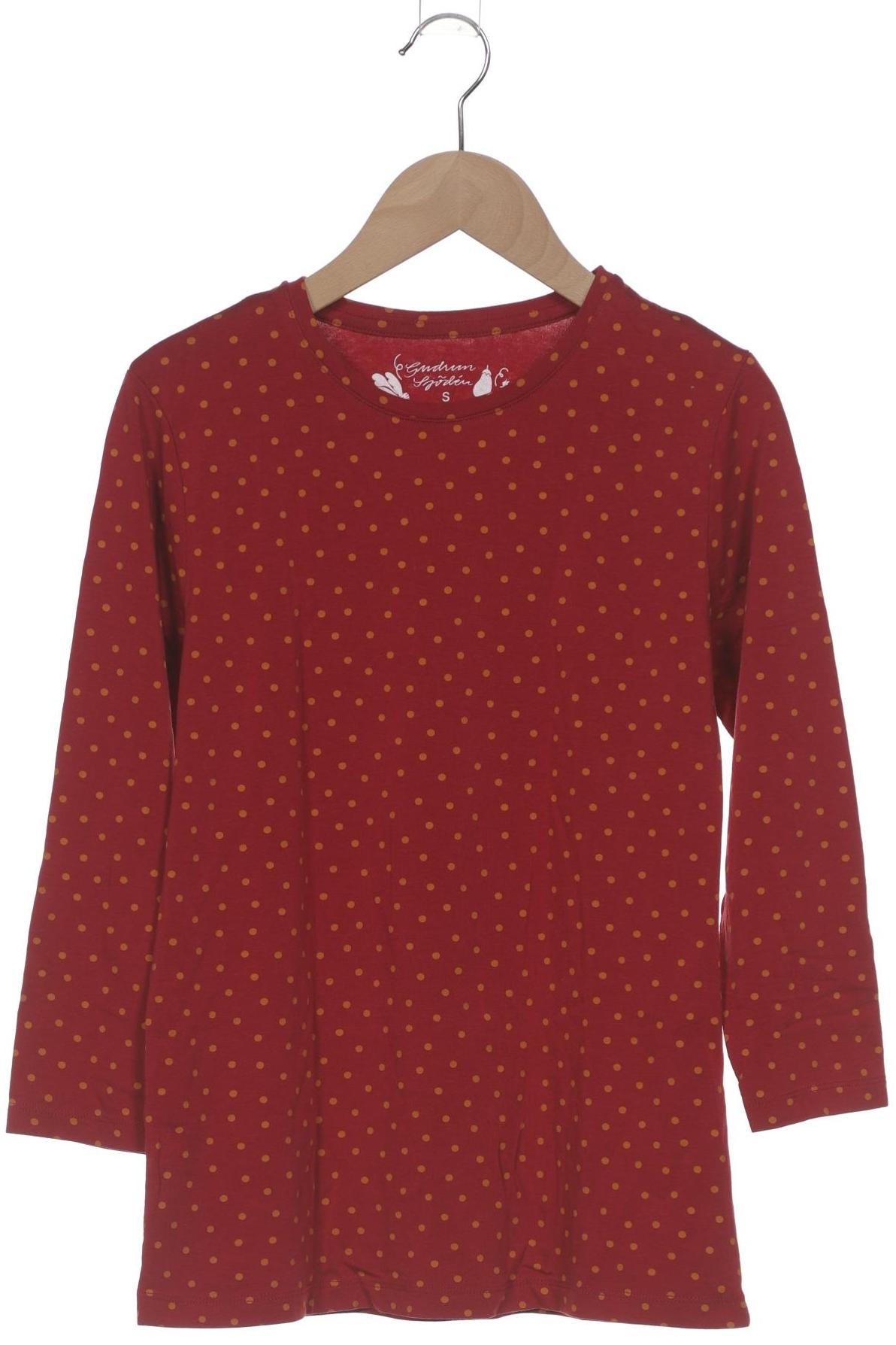 

Gudrun Sjödén Damen Langarmshirt, rot, Gr. 36