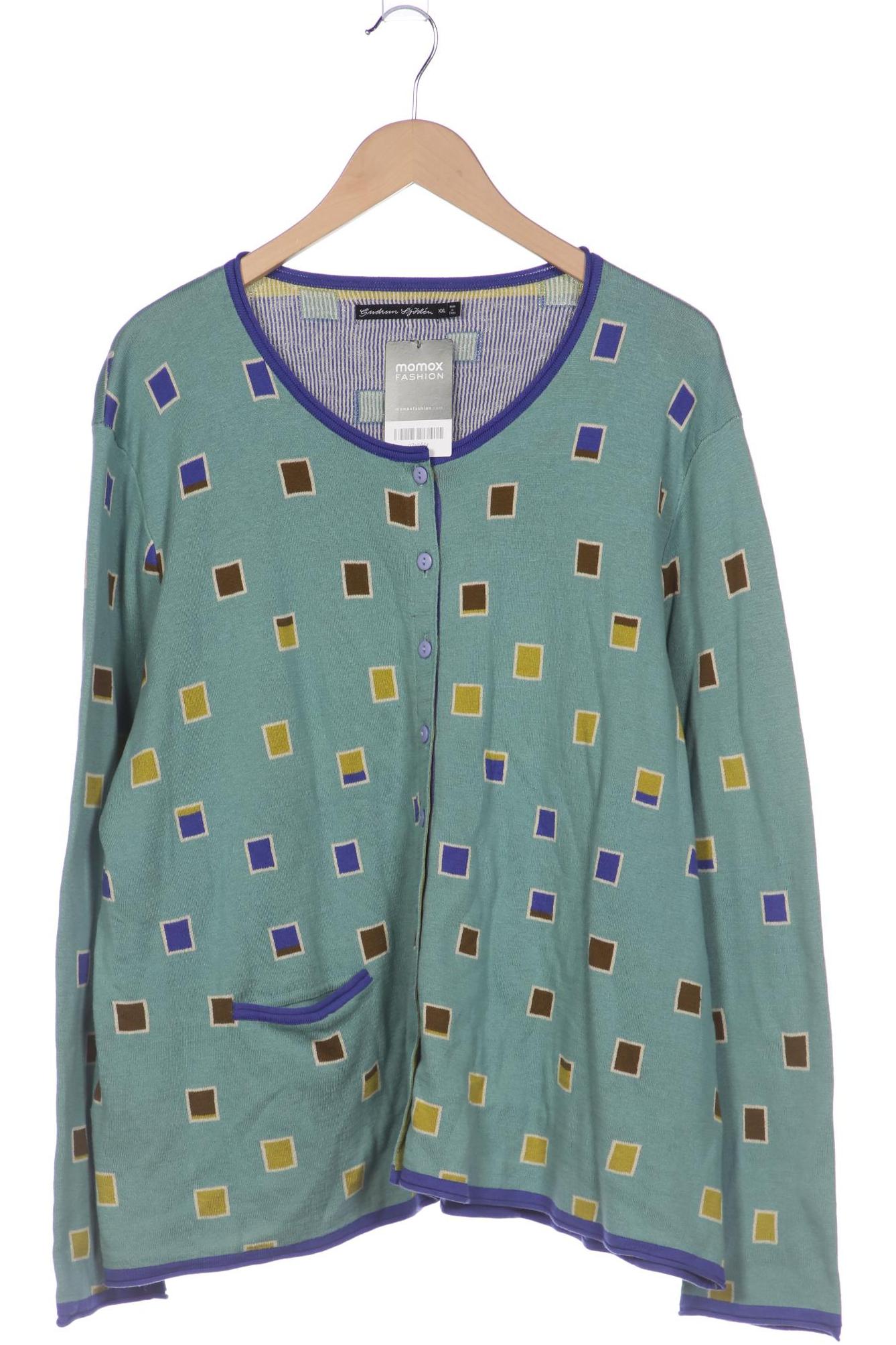 

Gudrun Sjödén Damen Strickjacke, grün, Gr. 46