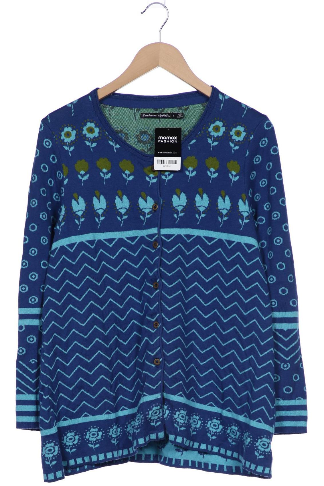 

Gudrun Sjödén Damen Strickjacke, blau, Gr. 36