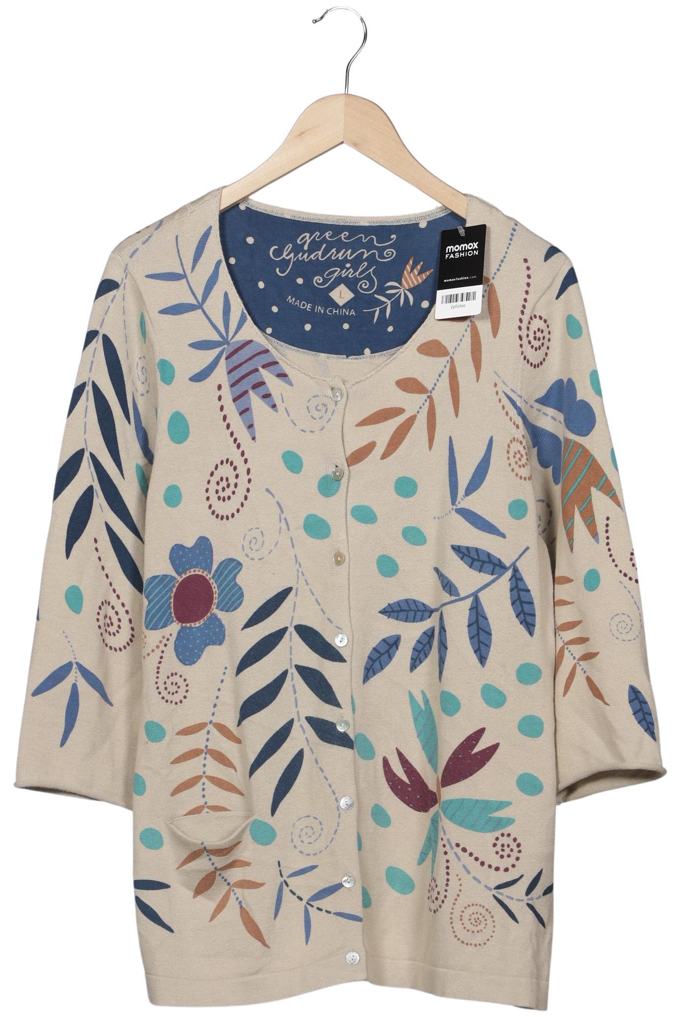 

Gudrun Sjödén Damen Strickjacke, mehrfarbig, Gr. 42