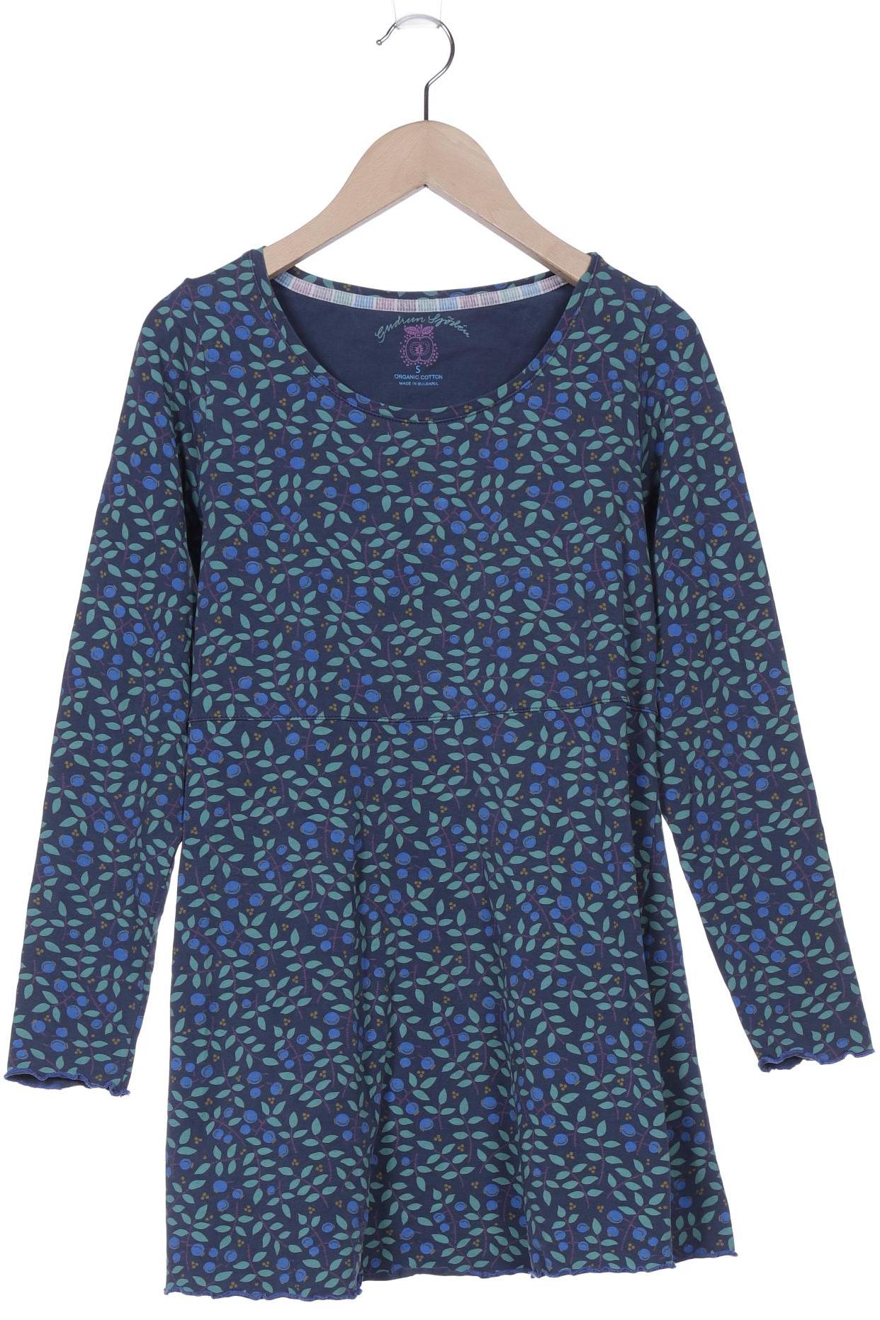 

Gudrun Sjödén Damen Langarmshirt, marineblau, Gr. 36