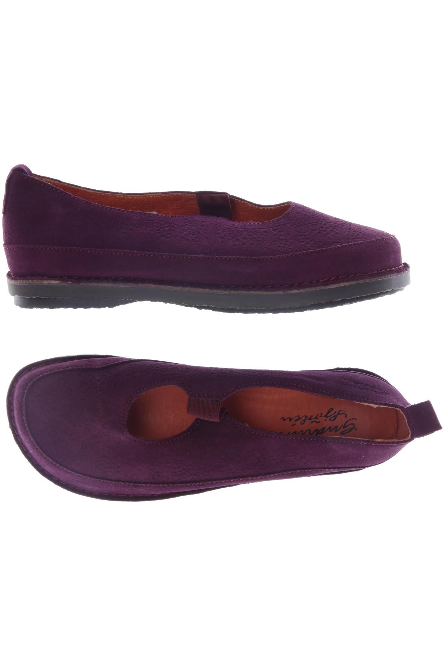 

Gudrun Sjödén Damen Halbschuh, bordeaux, Gr. 36