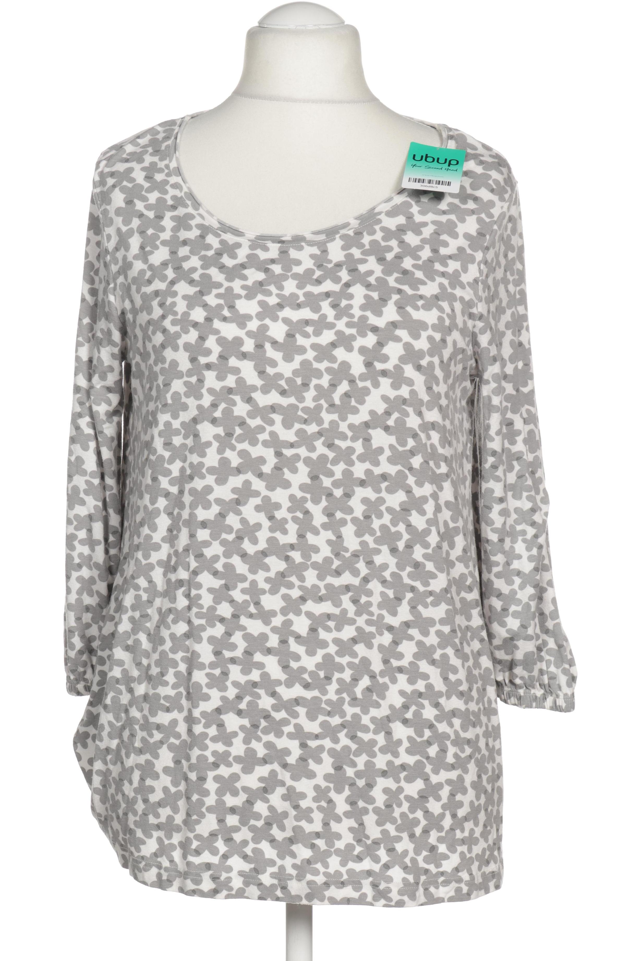 

Gudrun Sjödén Damen Langarmshirt, grau, Gr. 42
