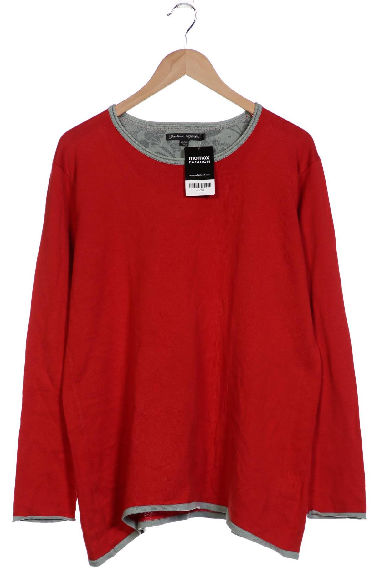 

Gudrun Sjödén Damen Pullover, rot, Gr. 42
