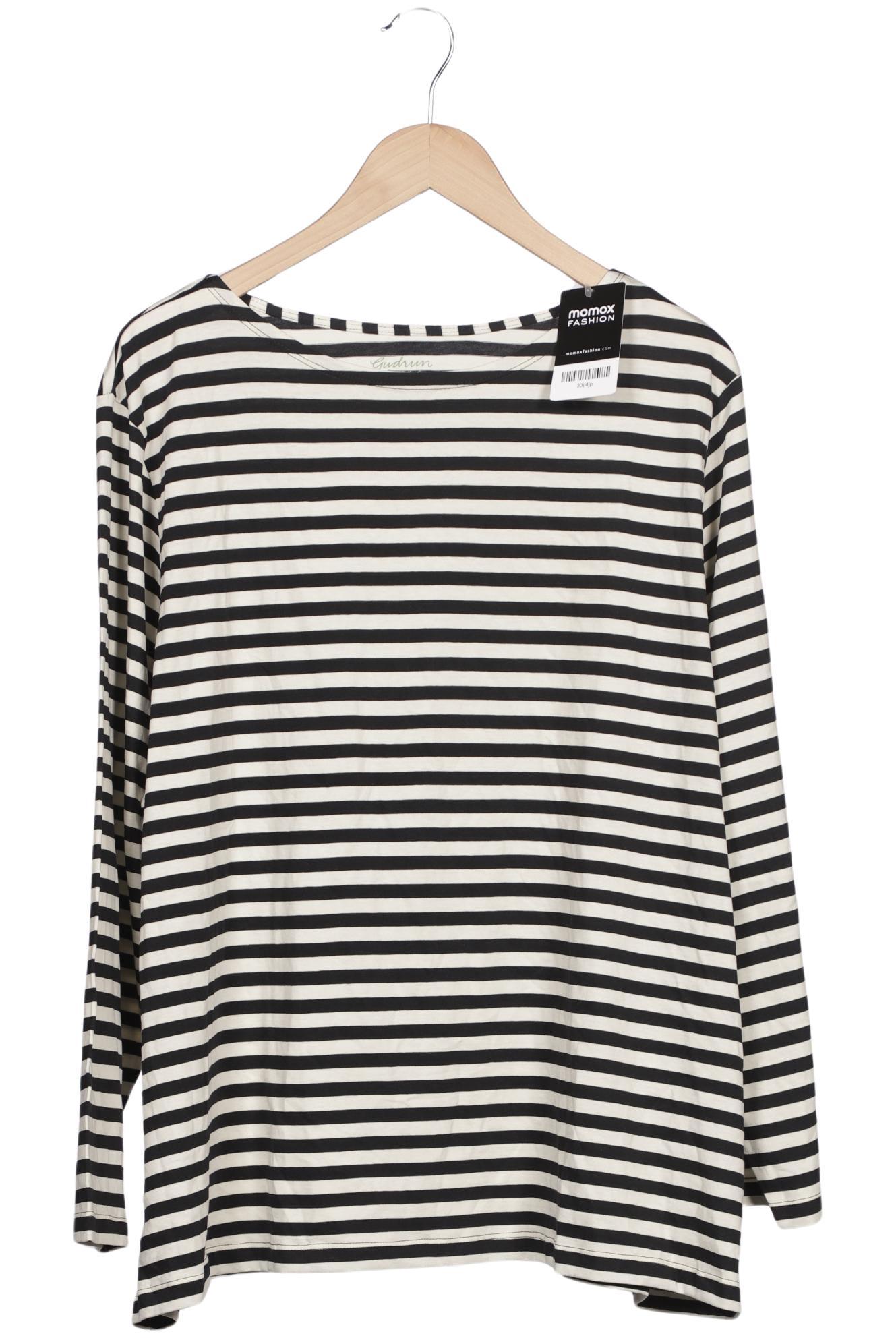 

Gudrun Sjödén Damen Langarmshirt, schwarz, Gr. 46