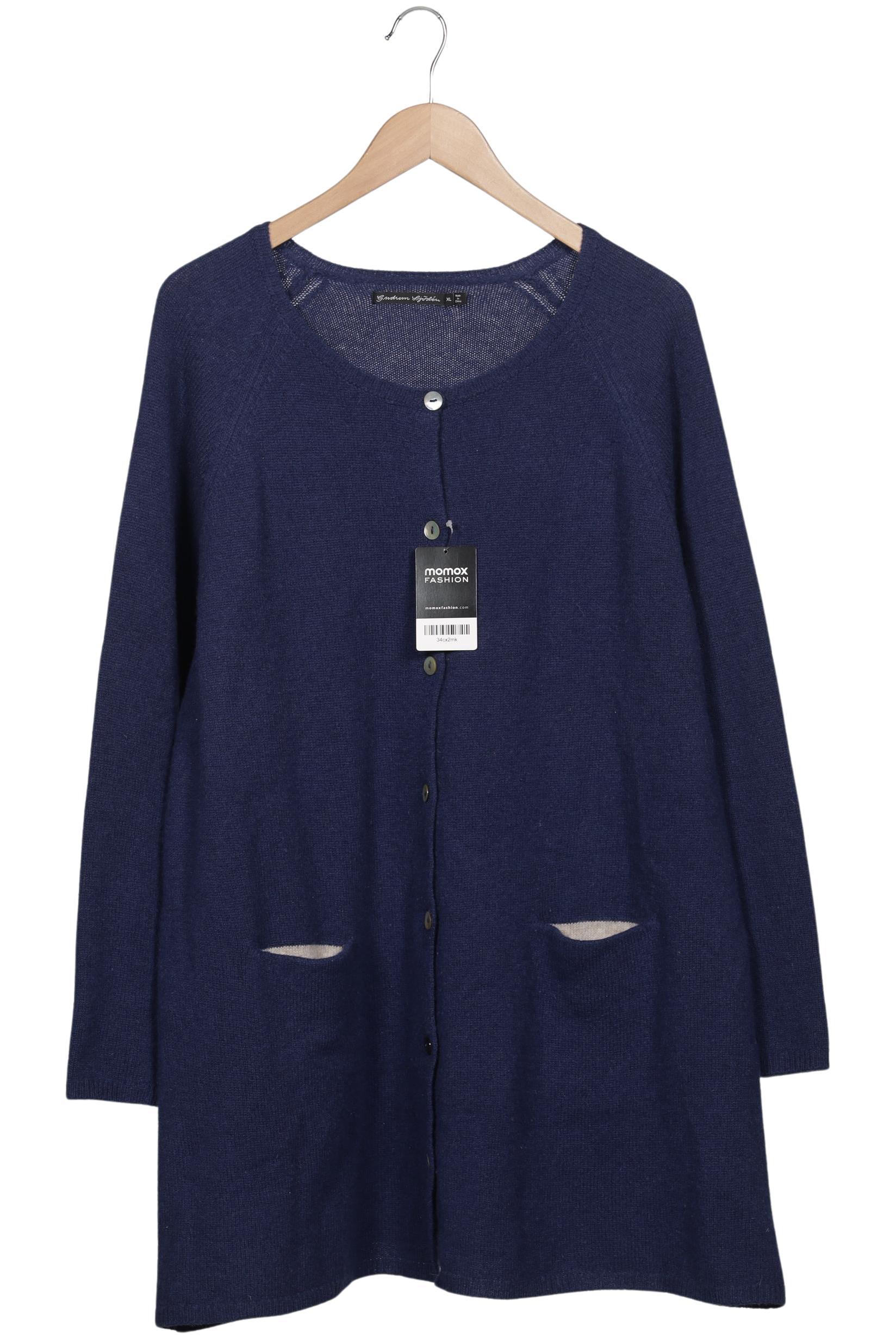 

Gudrun Sjödén Damen Strickjacke, marineblau, Gr. 44