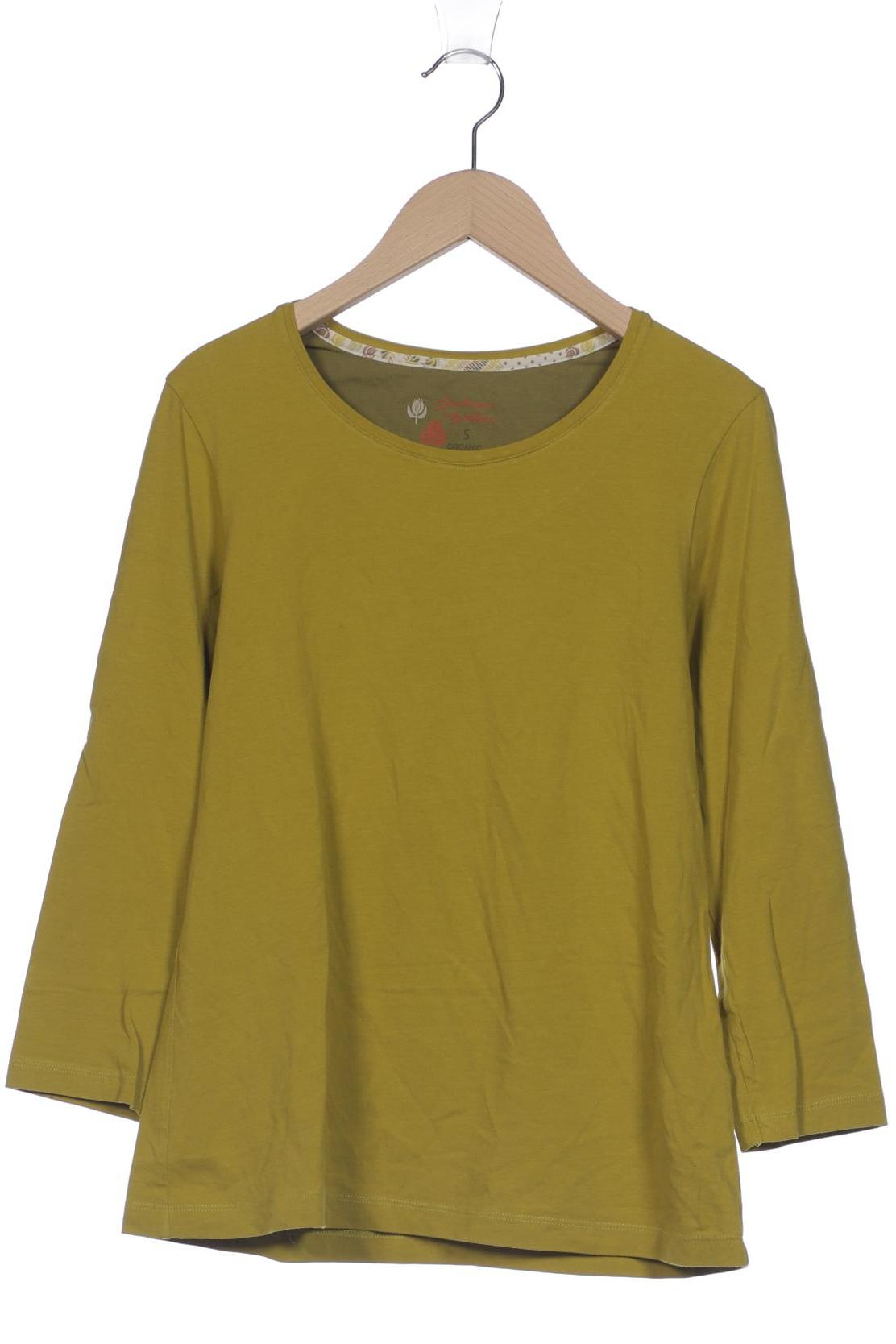 

Gudrun Sjödén Damen Langarmshirt, grün, Gr. 36