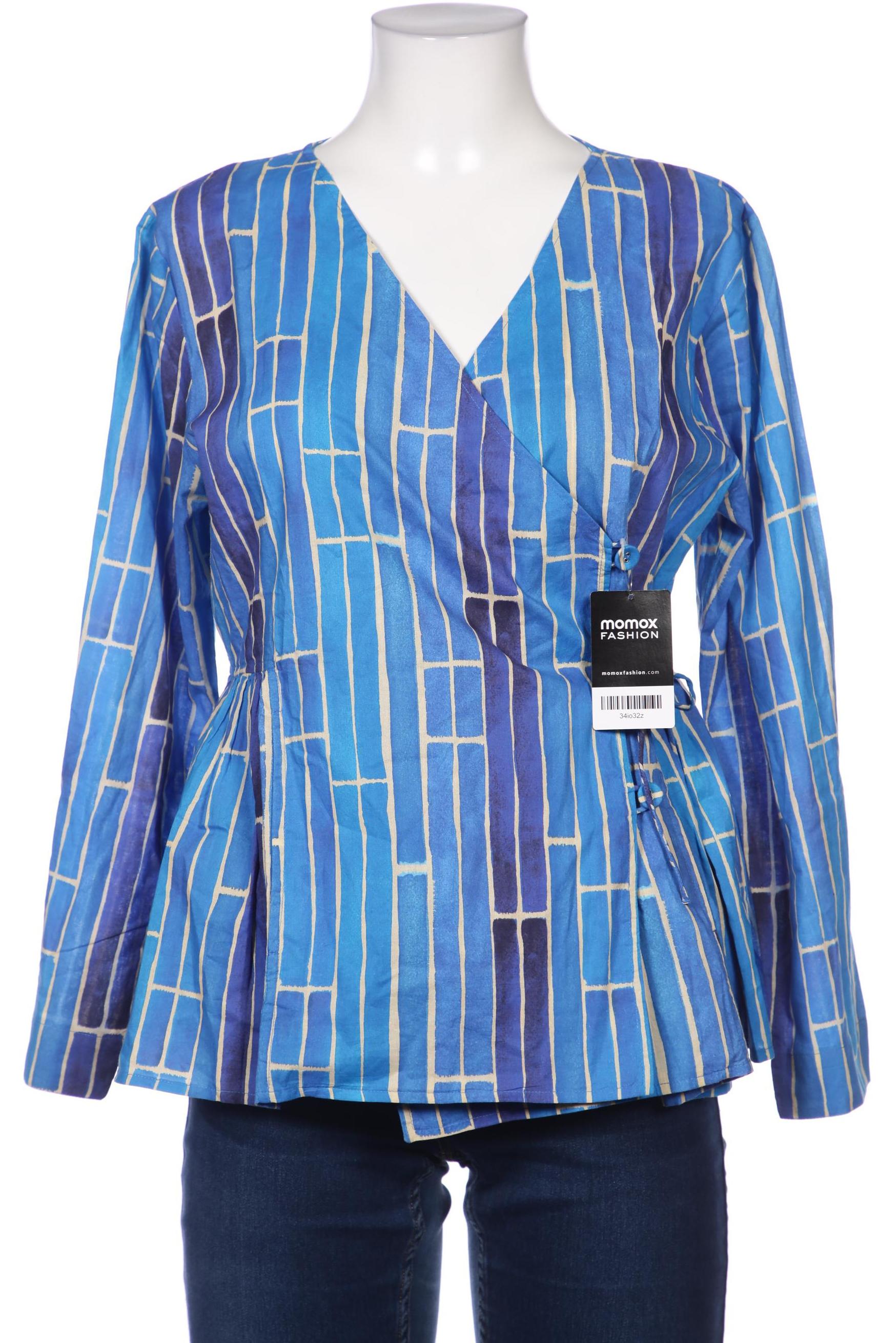 

Gudrun Sjödén Damen Bluse, blau, Gr. 38