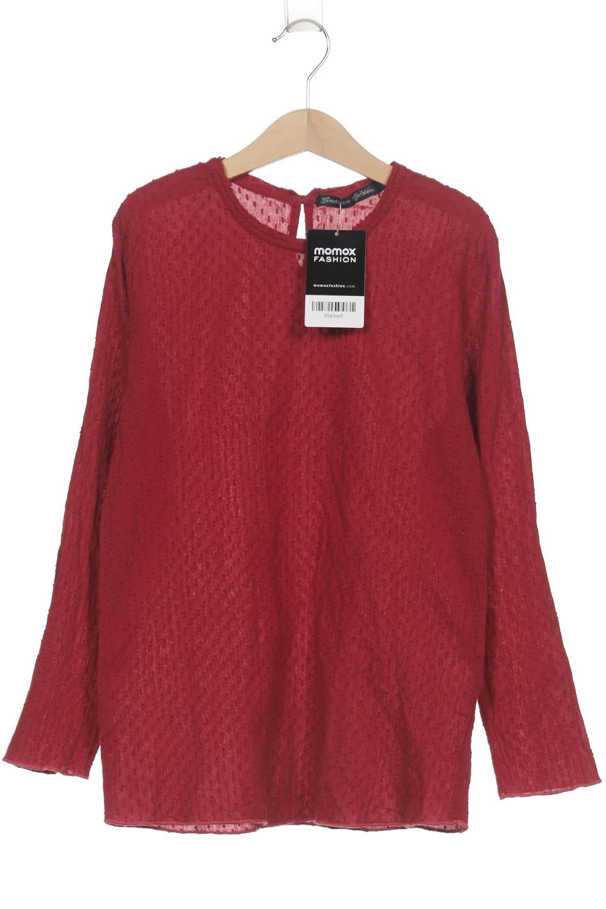 

Gudrun Sjödén Damen Langarmshirt, bordeaux, Gr. 36
