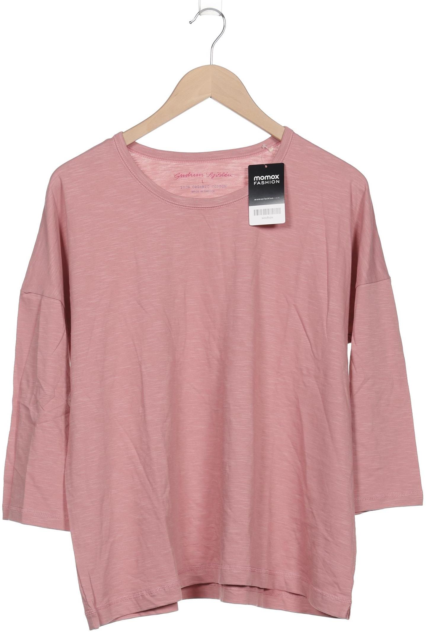 

Gudrun Sjödén Damen Langarmshirt, pink, Gr. 42
