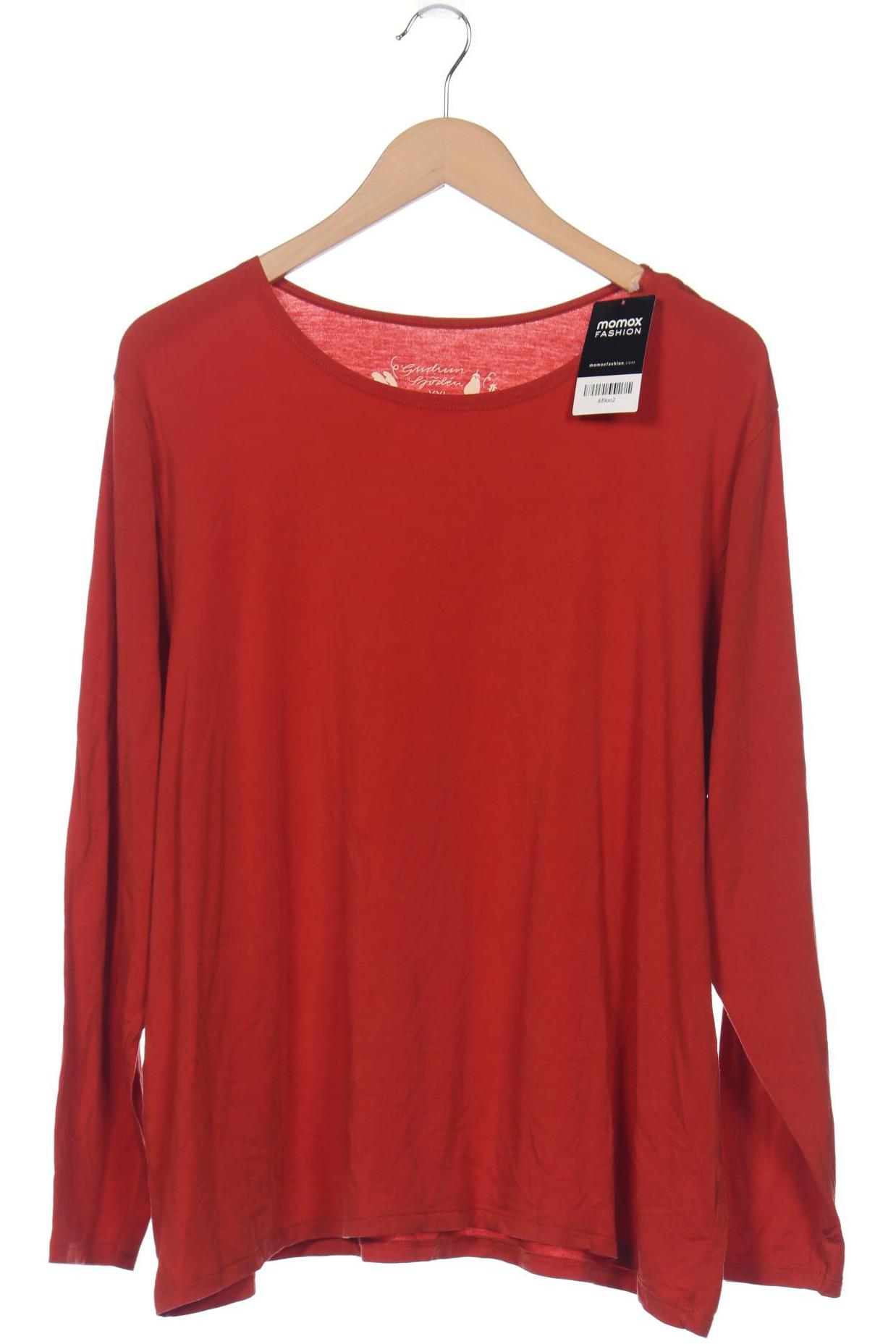 

Gudrun Sjödén Damen Langarmshirt, rot, Gr. 46