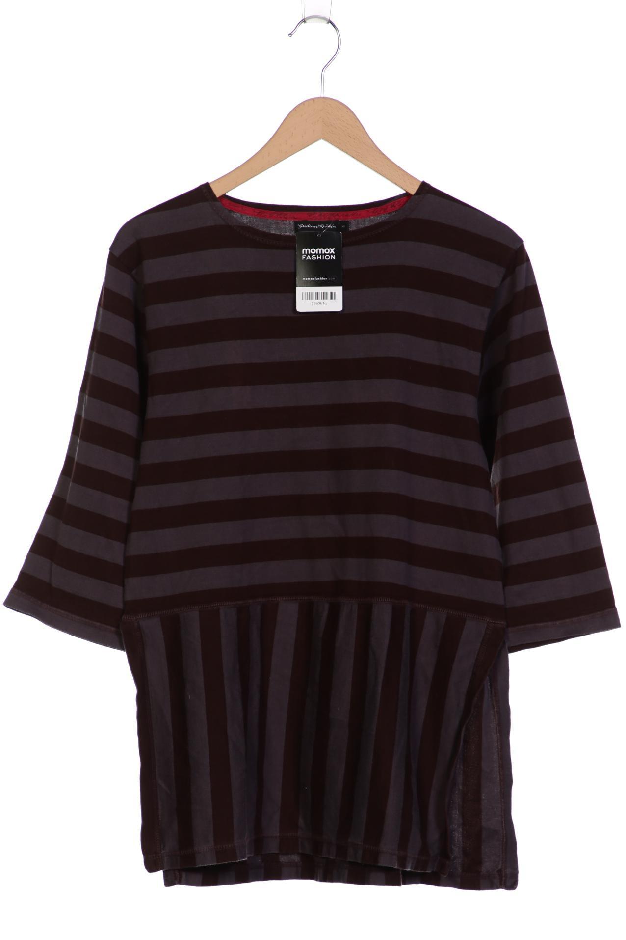 

Gudrun Sjödén Damen Langarmshirt, braun, Gr. 36