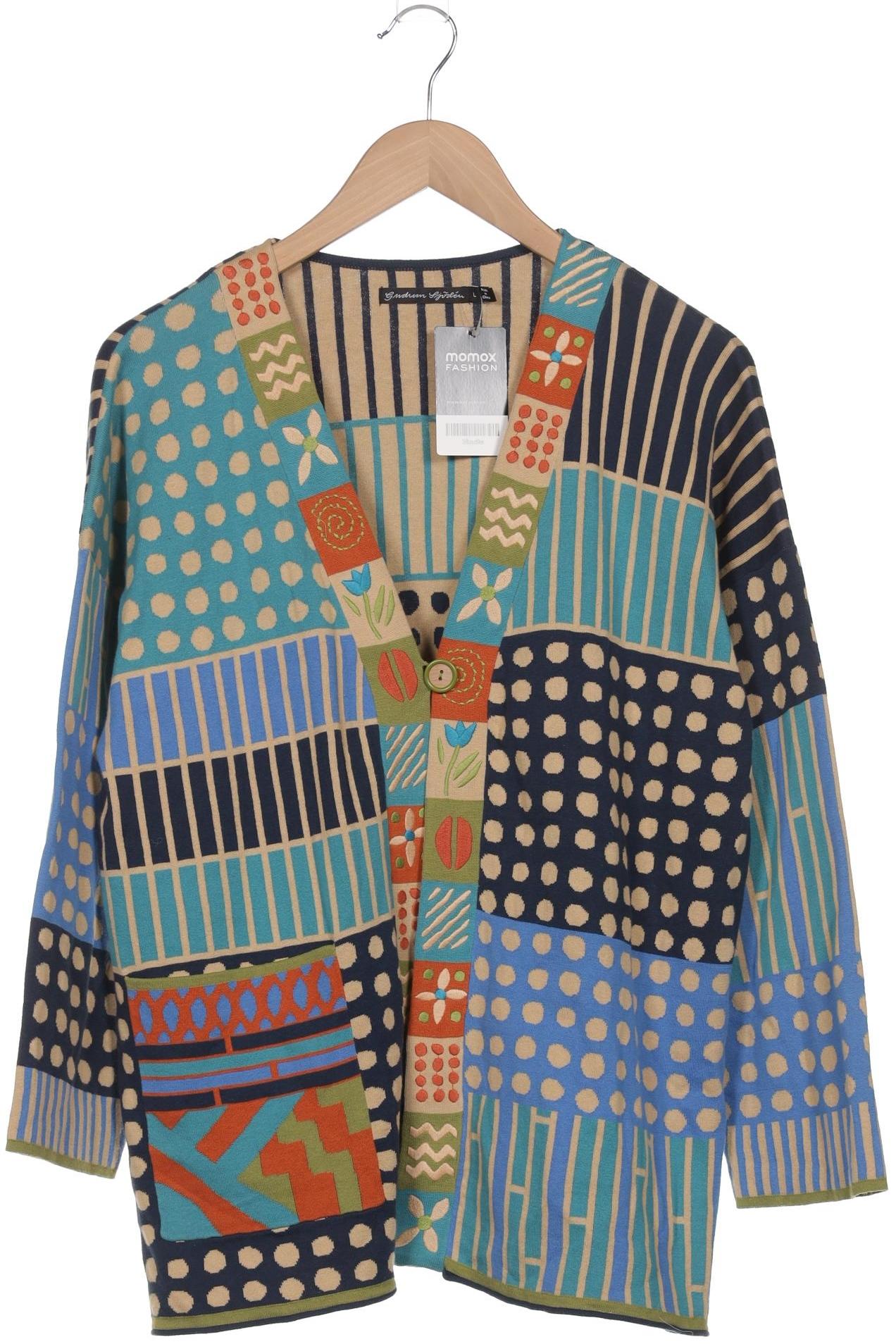 

Gudrun Sjödén Damen Strickjacke, mehrfarbig, Gr. 42