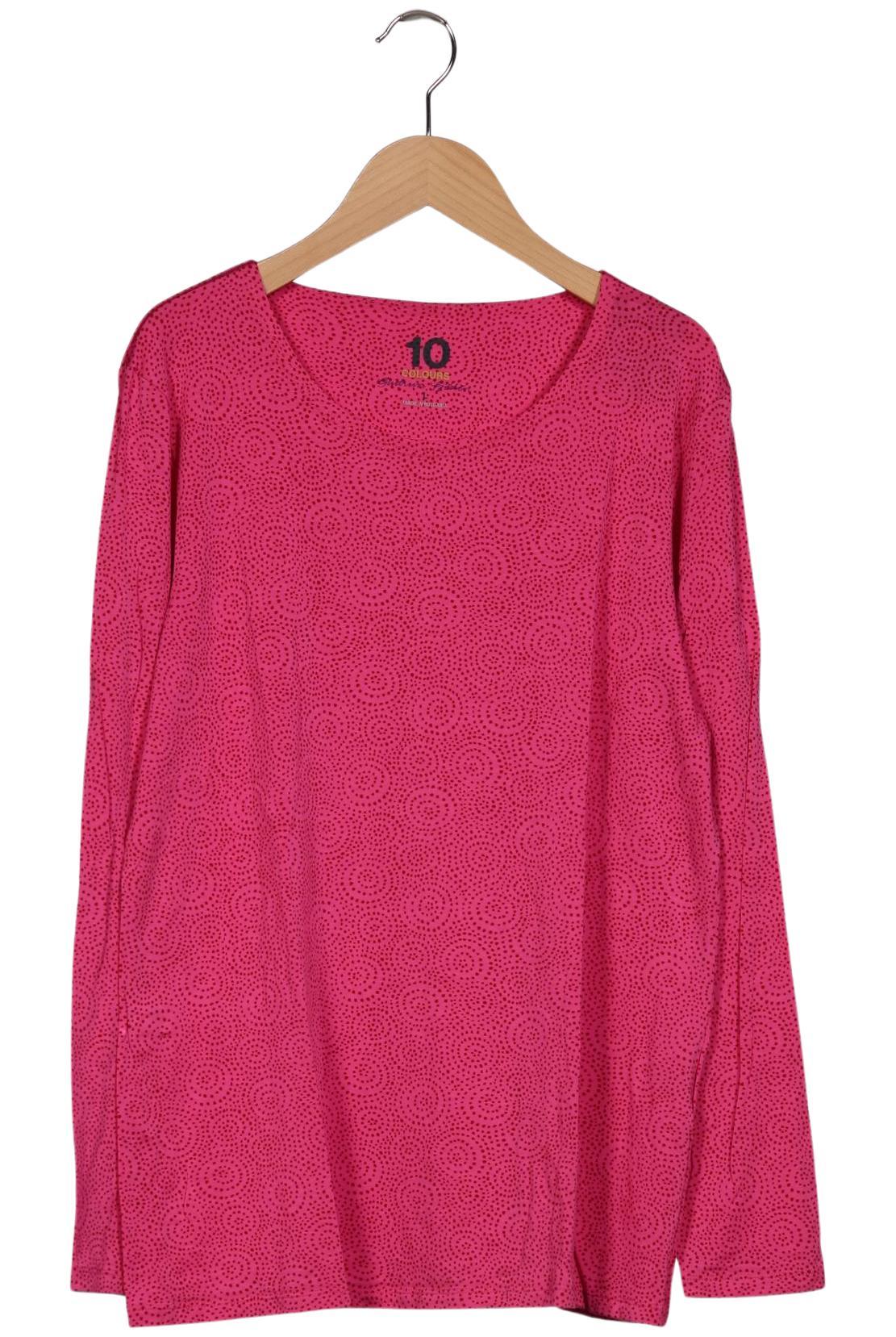 

Gudrun Sjödén Damen Langarmshirt, pink, Gr. 42