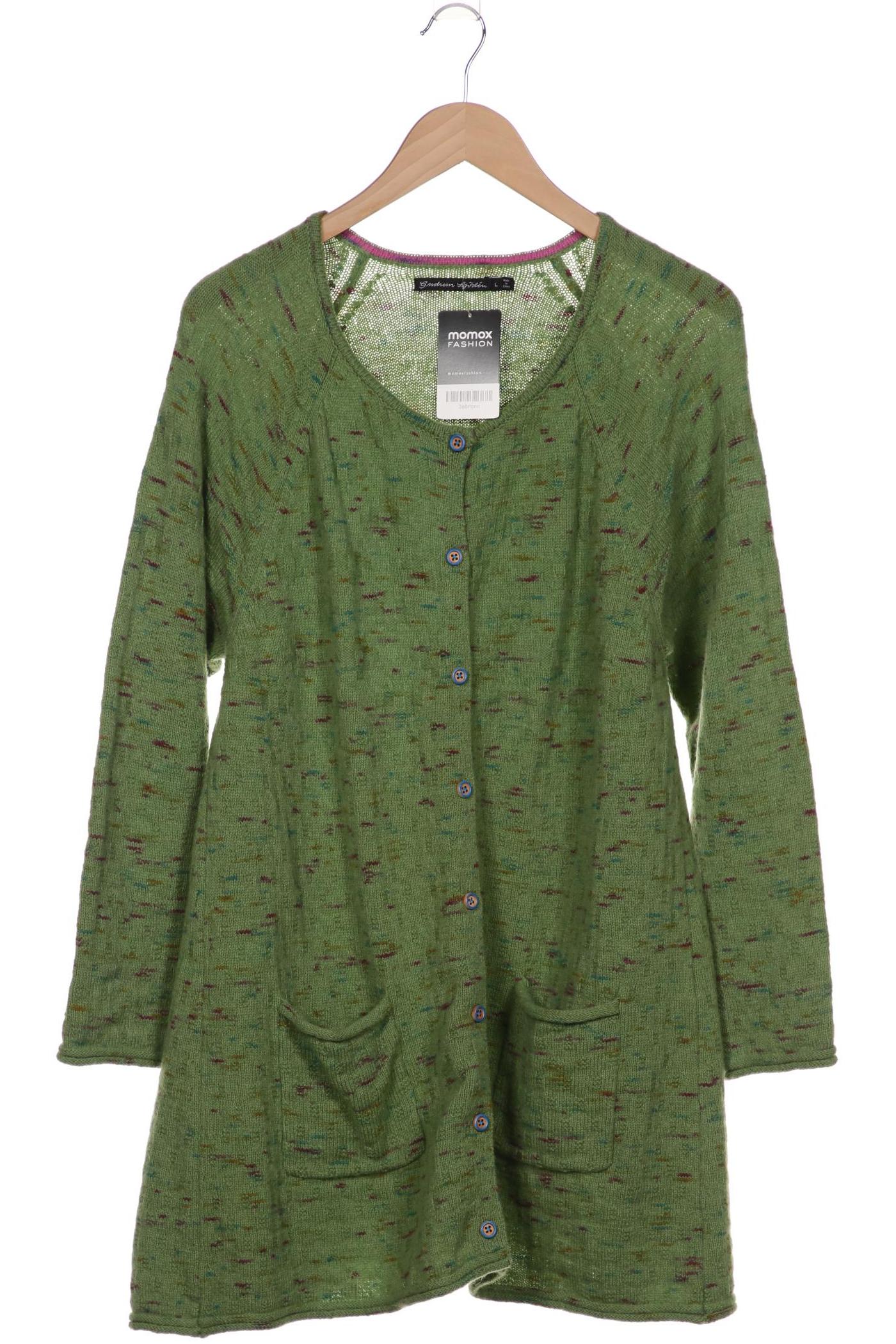 

Gudrun Sjödén Damen Strickjacke, grün, Gr. 42