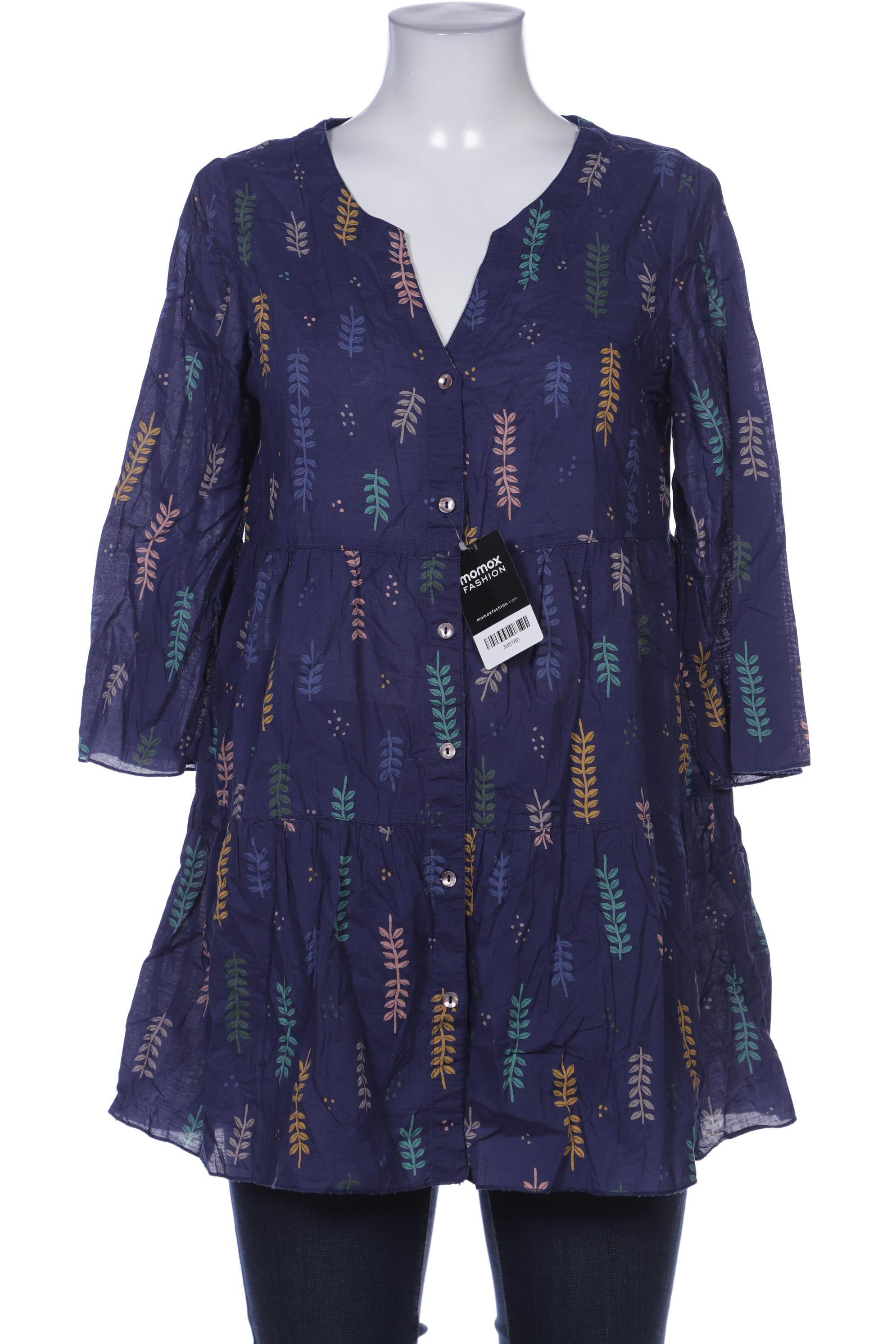 

Gudrun Sjödén Damen Bluse, marineblau, Gr. 36