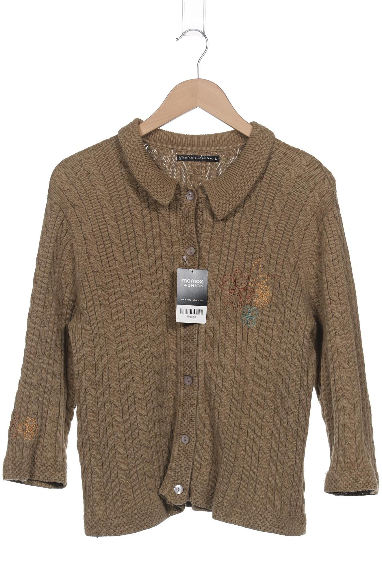 

Gudrun Sjödén Damen Strickjacke, beige, Gr. 42