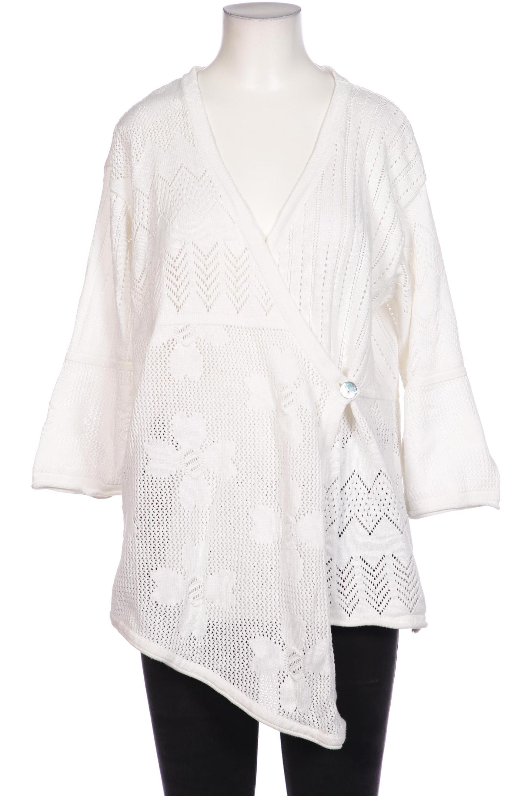 

Gudrun Sjödén Damen Strickjacke, weiß, Gr. 38