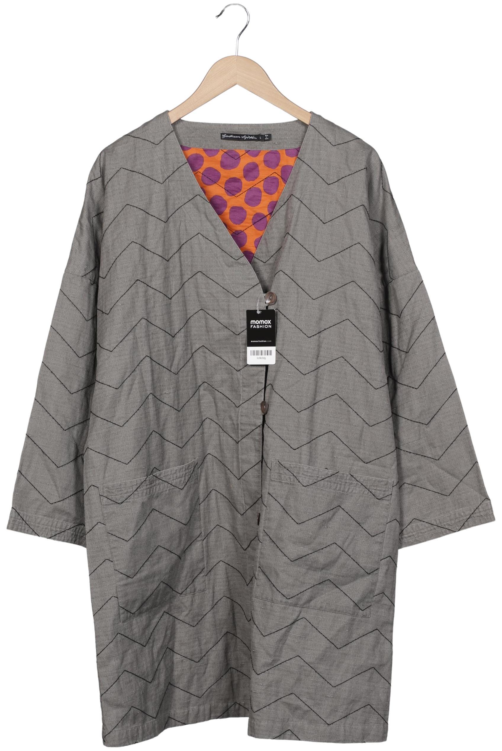 

Gudrun Sjödén Damen Mantel, grau, Gr. 42