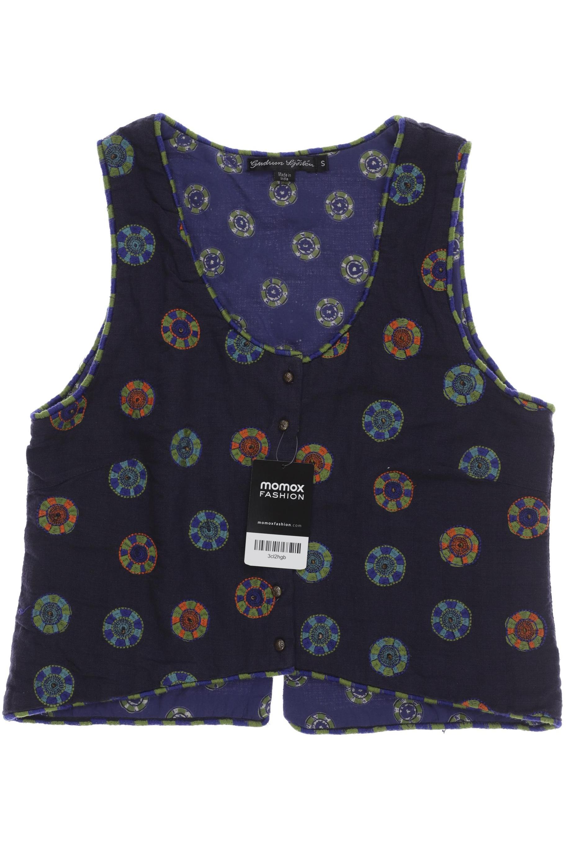 

Gudrun Sjödén Damen Weste, marineblau, Gr. 36