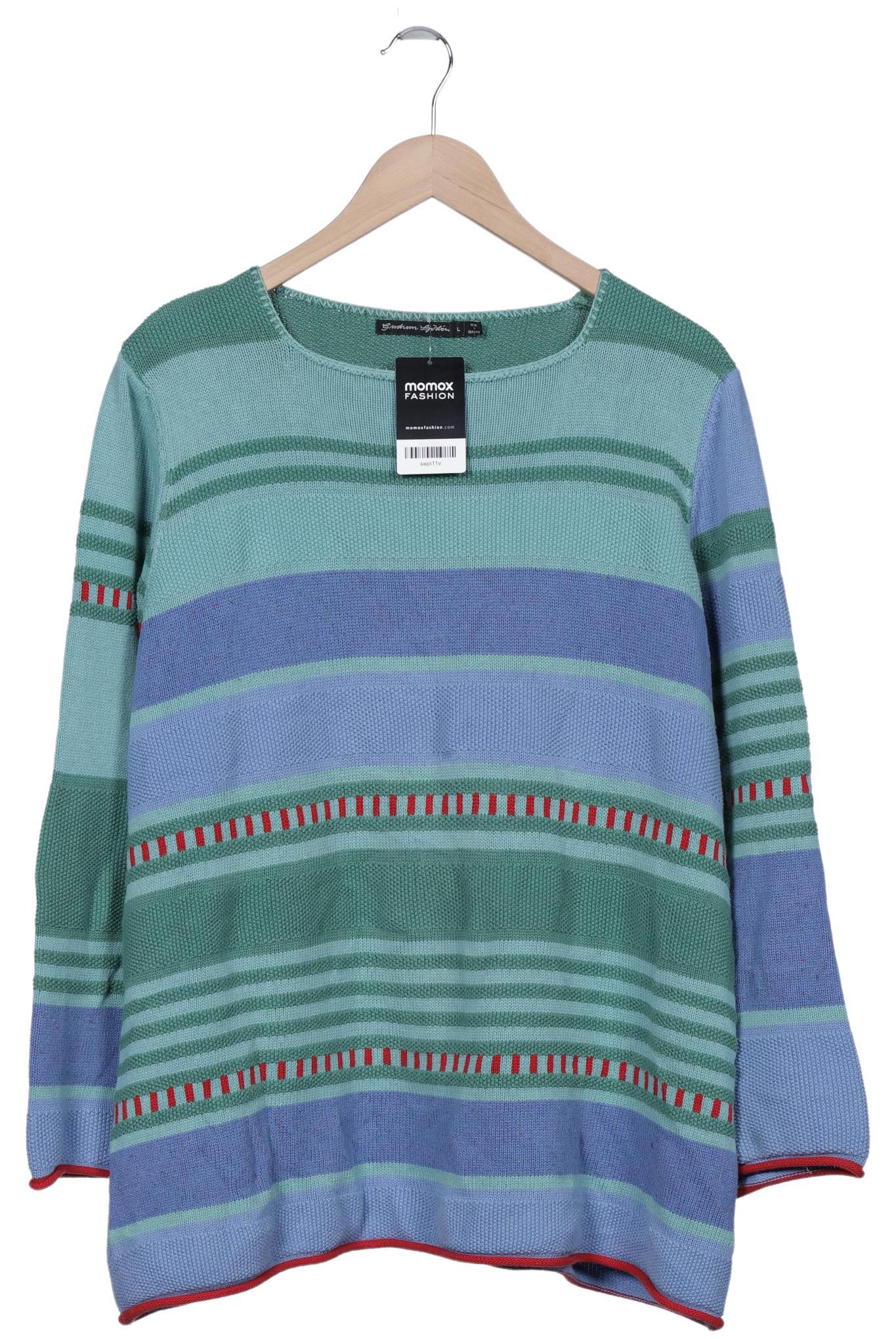 

Gudrun Sjödén Damen Pullover, grün, Gr. 42