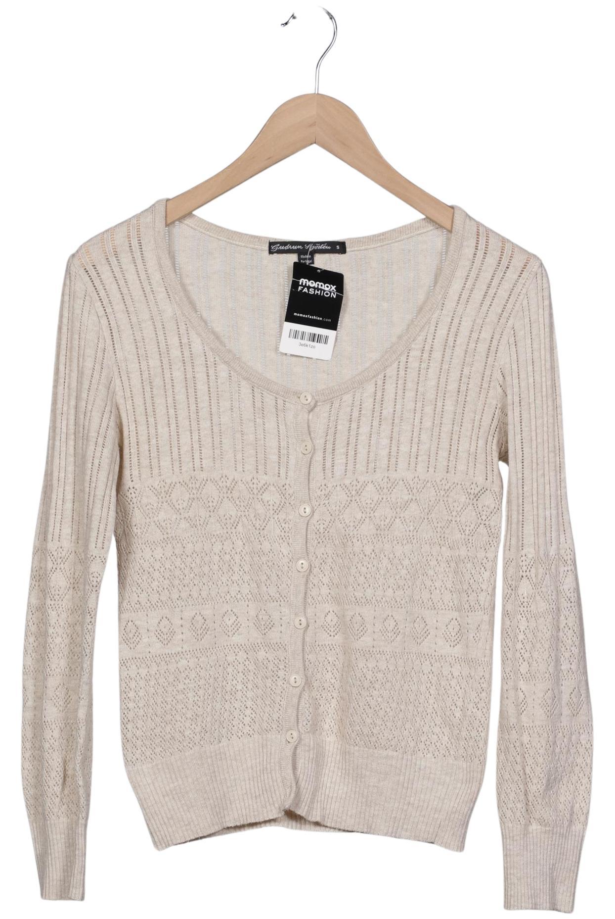 

Gudrun Sjödén Damen Strickjacke, beige, Gr. 36