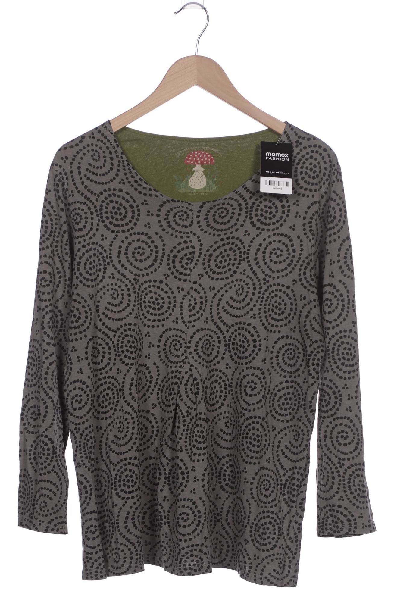 

Gudrun Sjödén Damen Langarmshirt, grau, Gr. 42
