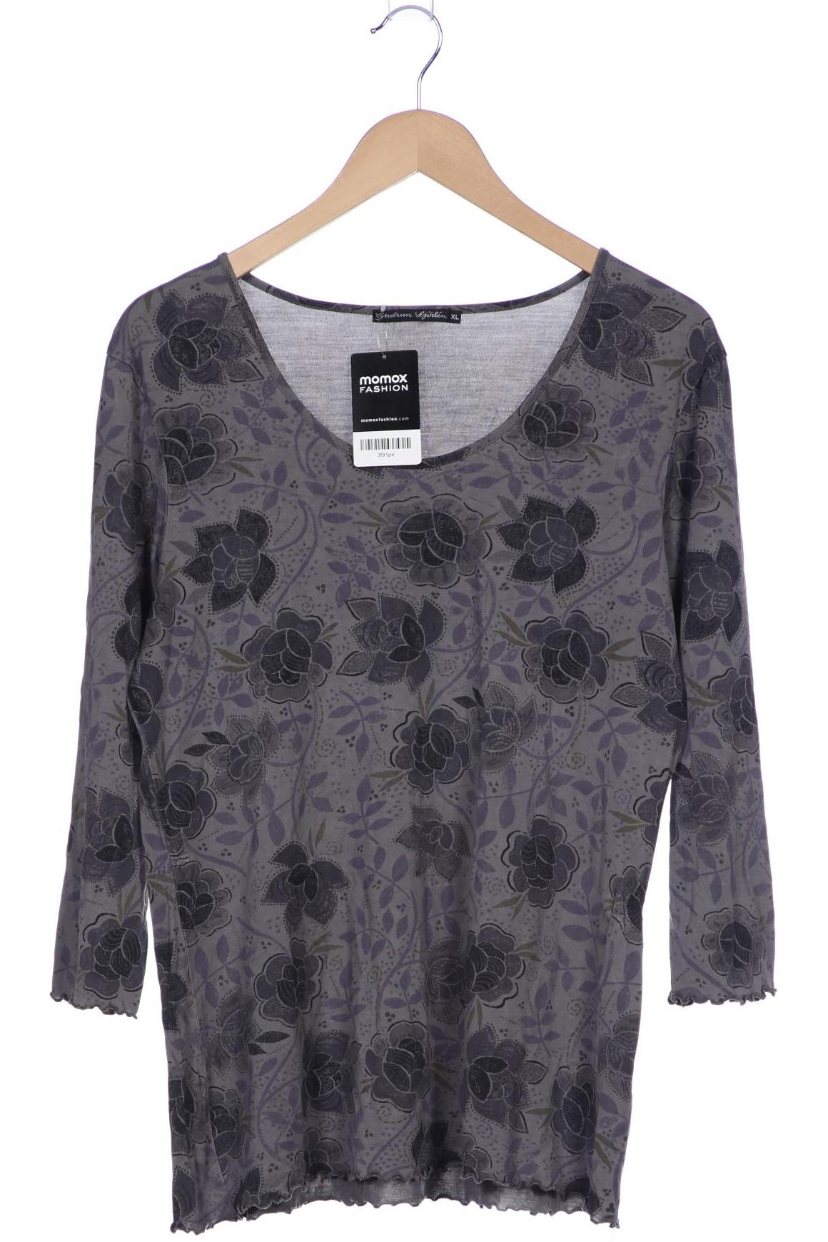 

Gudrun Sjödén Damen Langarmshirt, marineblau, Gr. 44