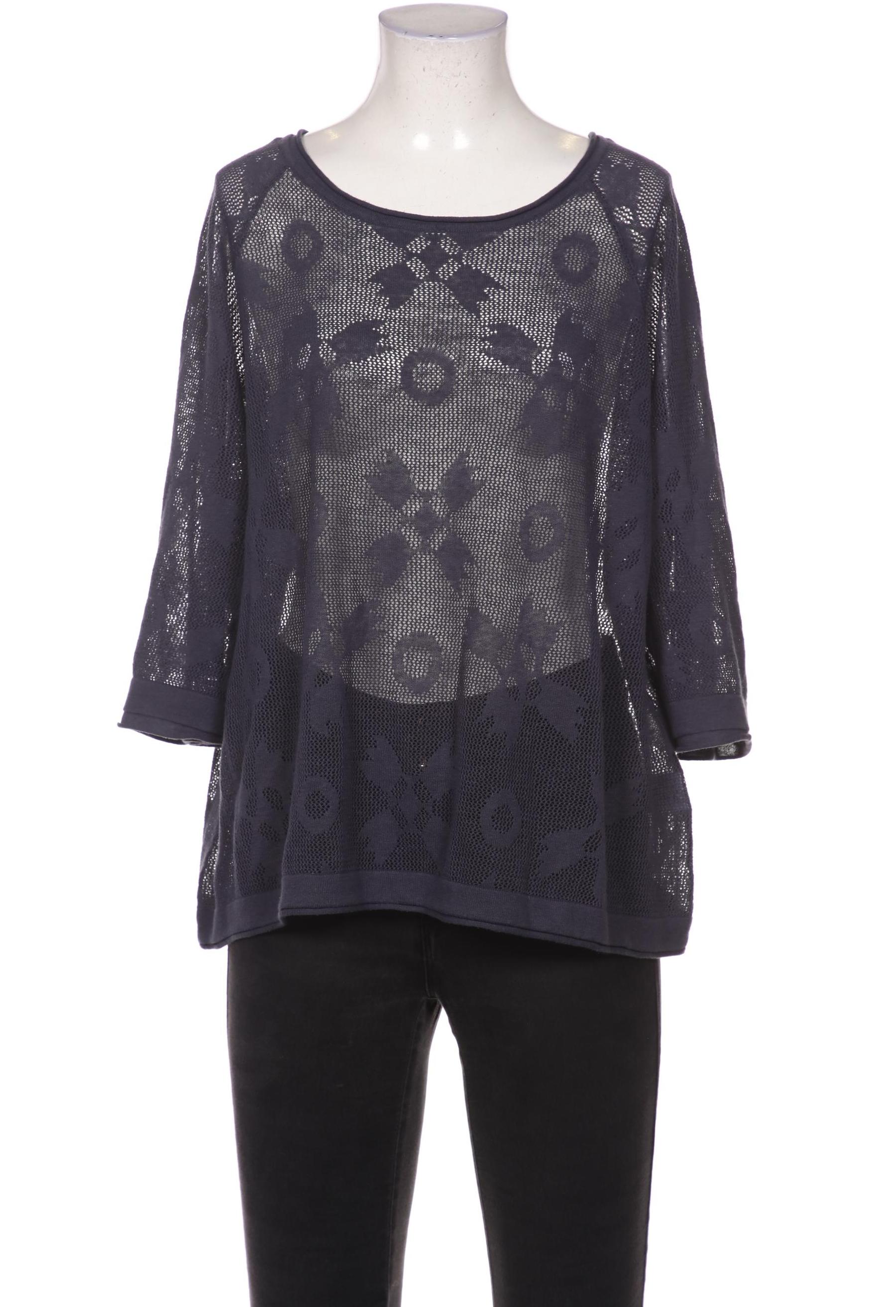 

Gudrun Sjödén Damen Langarmshirt, marineblau, Gr. 38