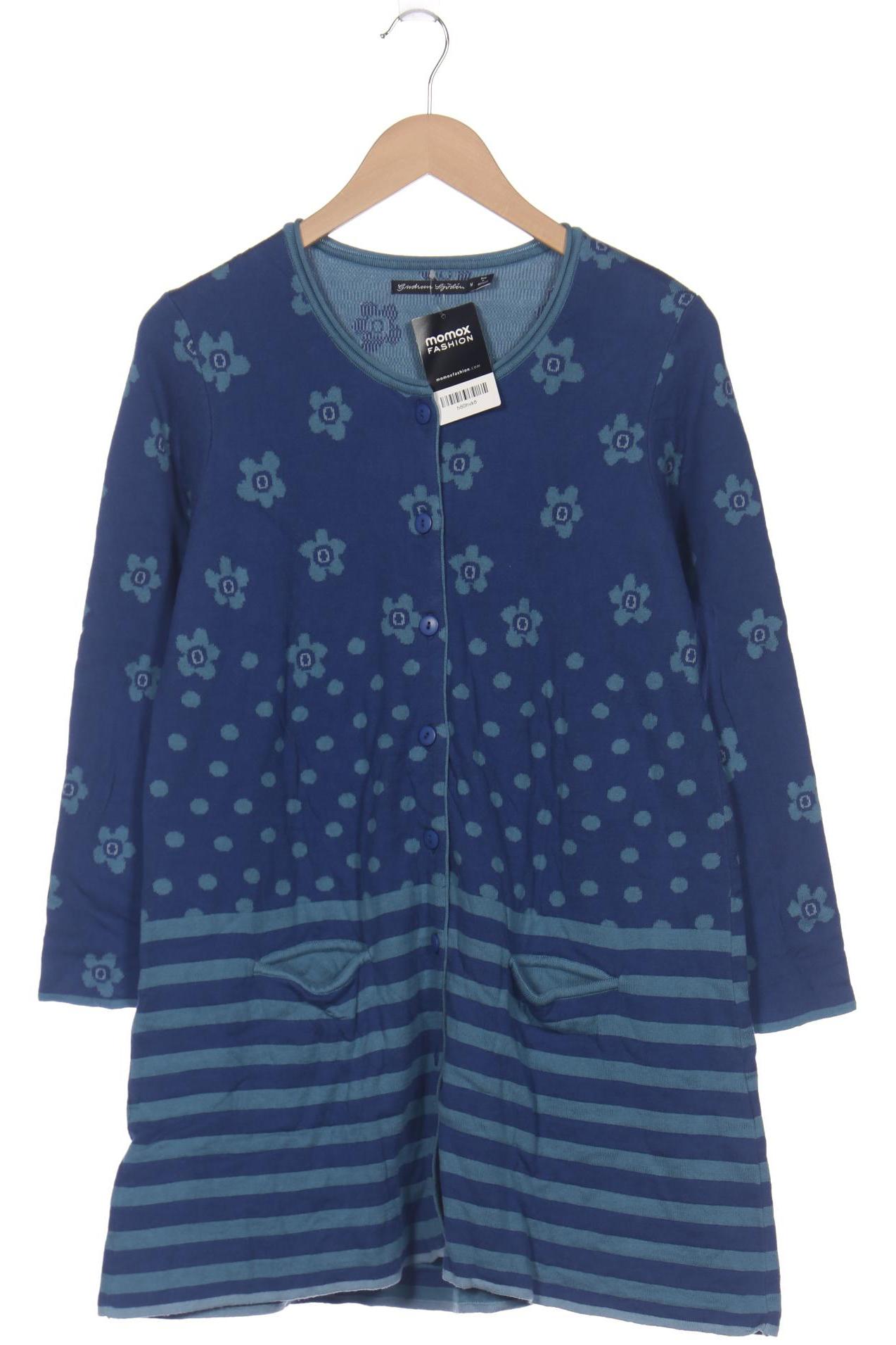 

Gudrun Sjödén Damen Strickjacke, blau, Gr. 38