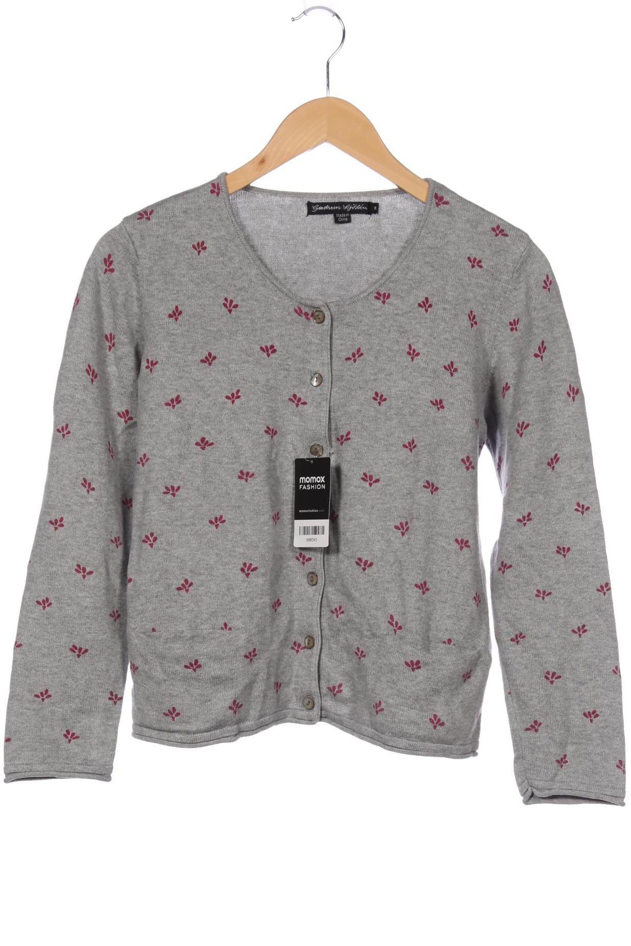 

Gudrun Sjödén Damen Strickjacke, grau, Gr. 38